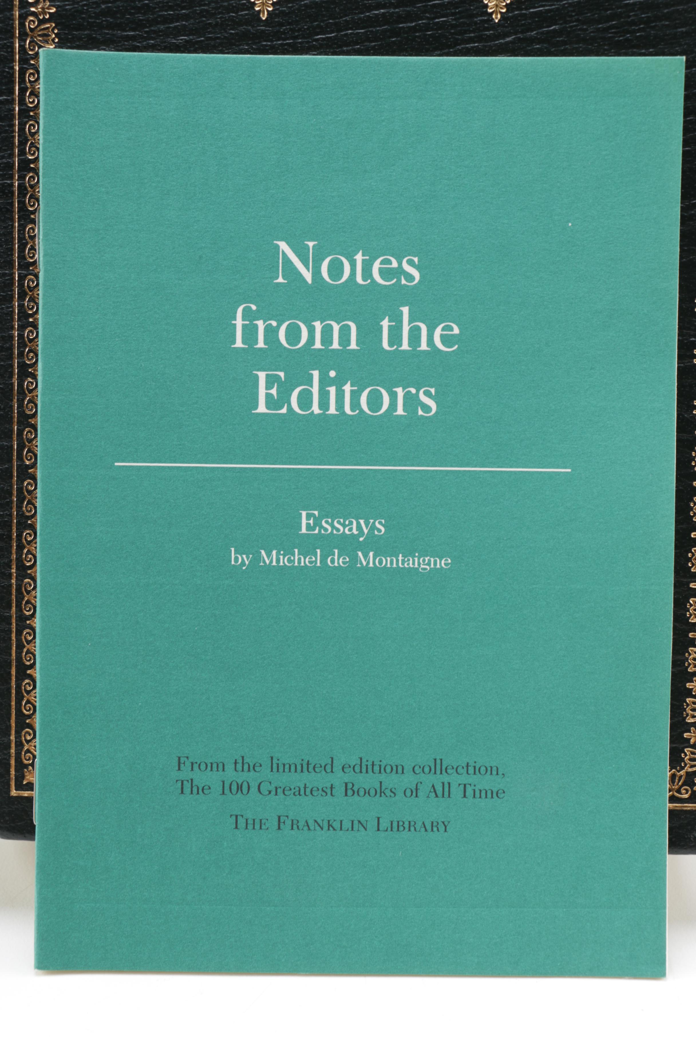 Franklin Library "100 Greatest Books of All Time" Books Including Proust