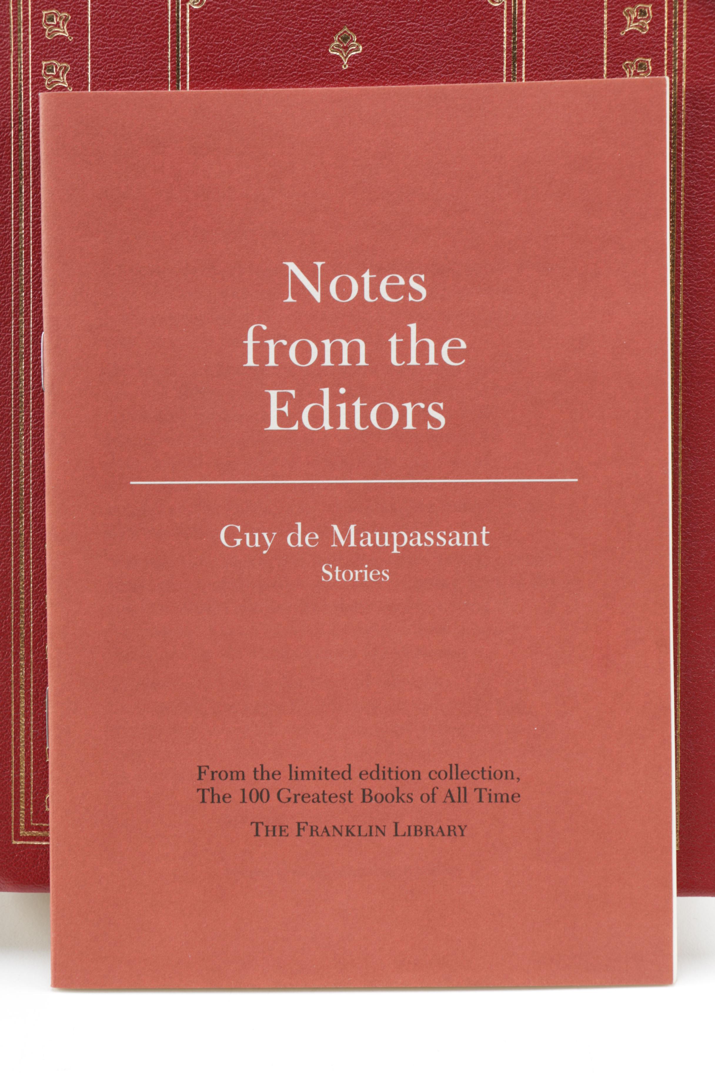 Franklin Library "100 Greatest Books of All Time" Books Including Proust