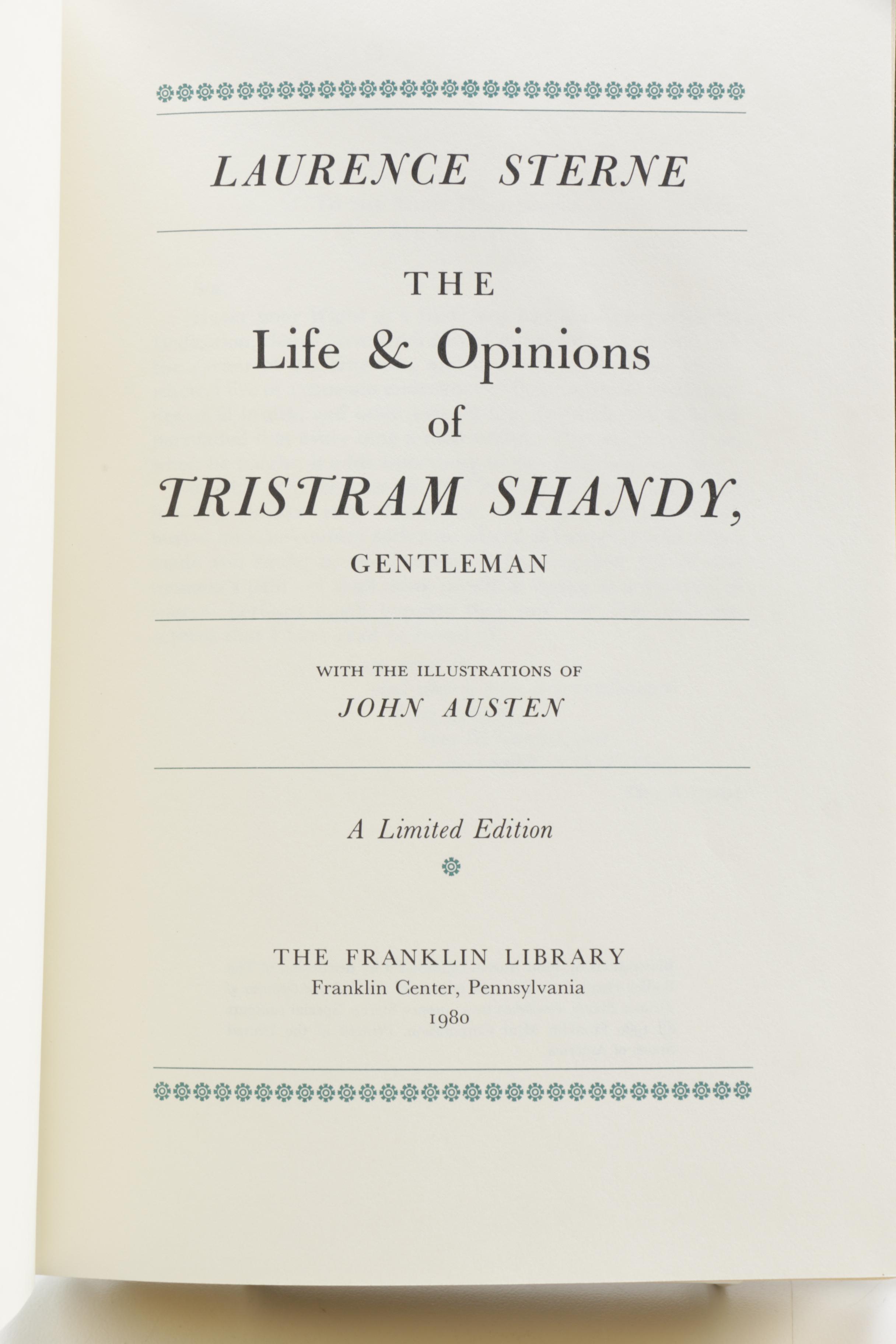 Franklin Library "100 Greatest Books of All Time" Books Including Proust