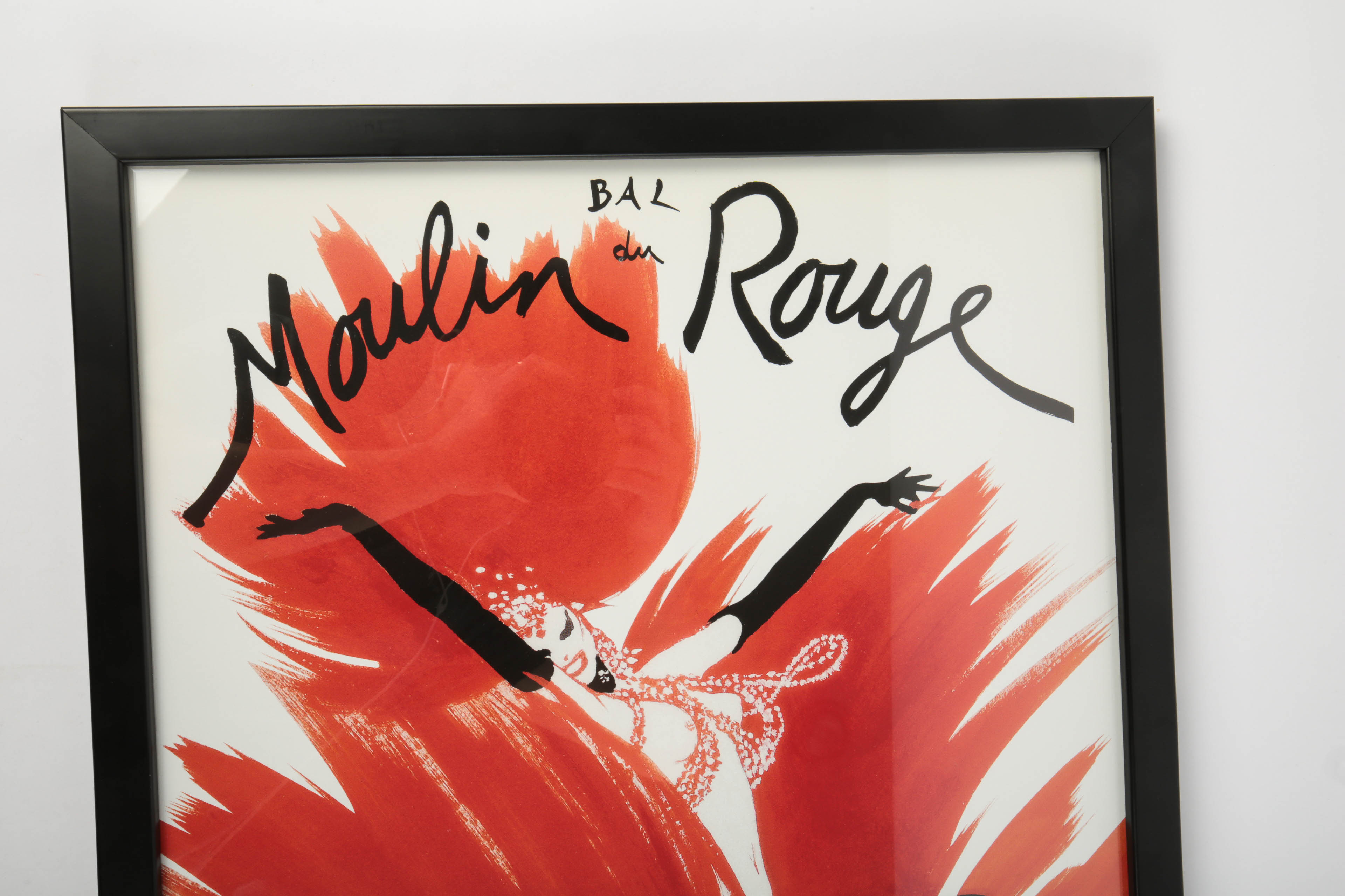 Late 20th-Century Offset Lithograph "Bal du Moulin Rouge" Poster