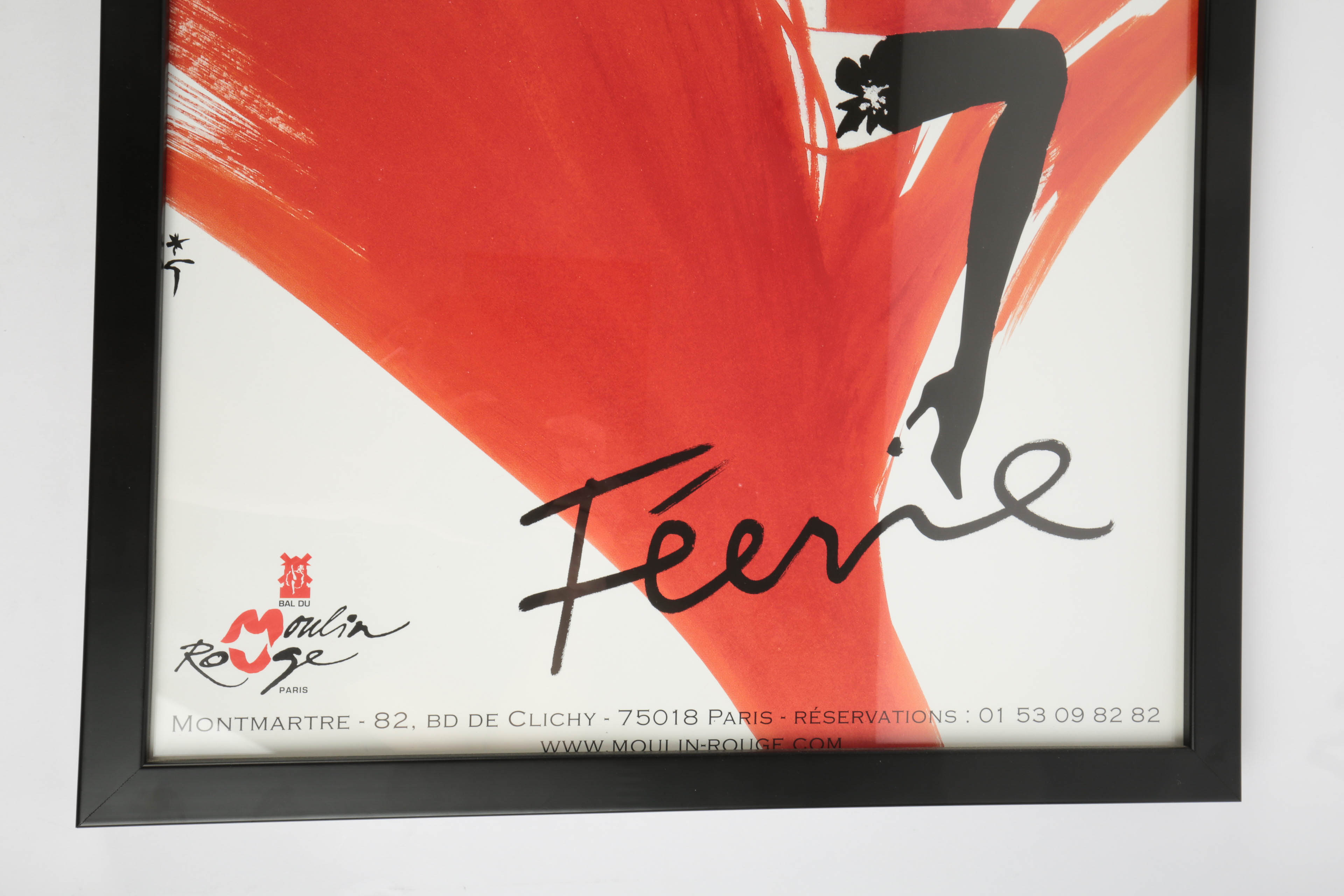 Late 20th-Century Offset Lithograph "Bal du Moulin Rouge" Poster