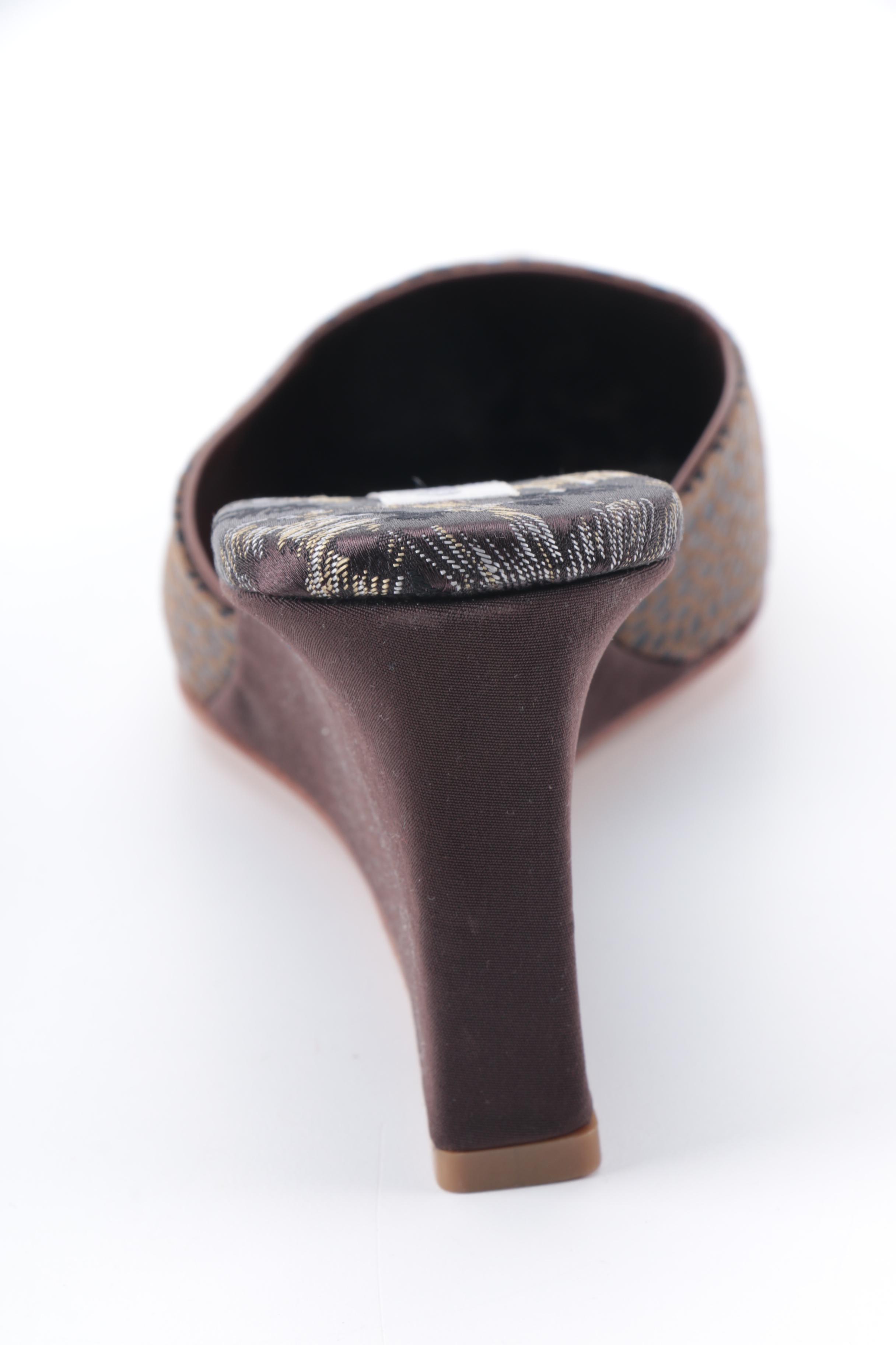 Olivia Rose Tal Embroidered Mules