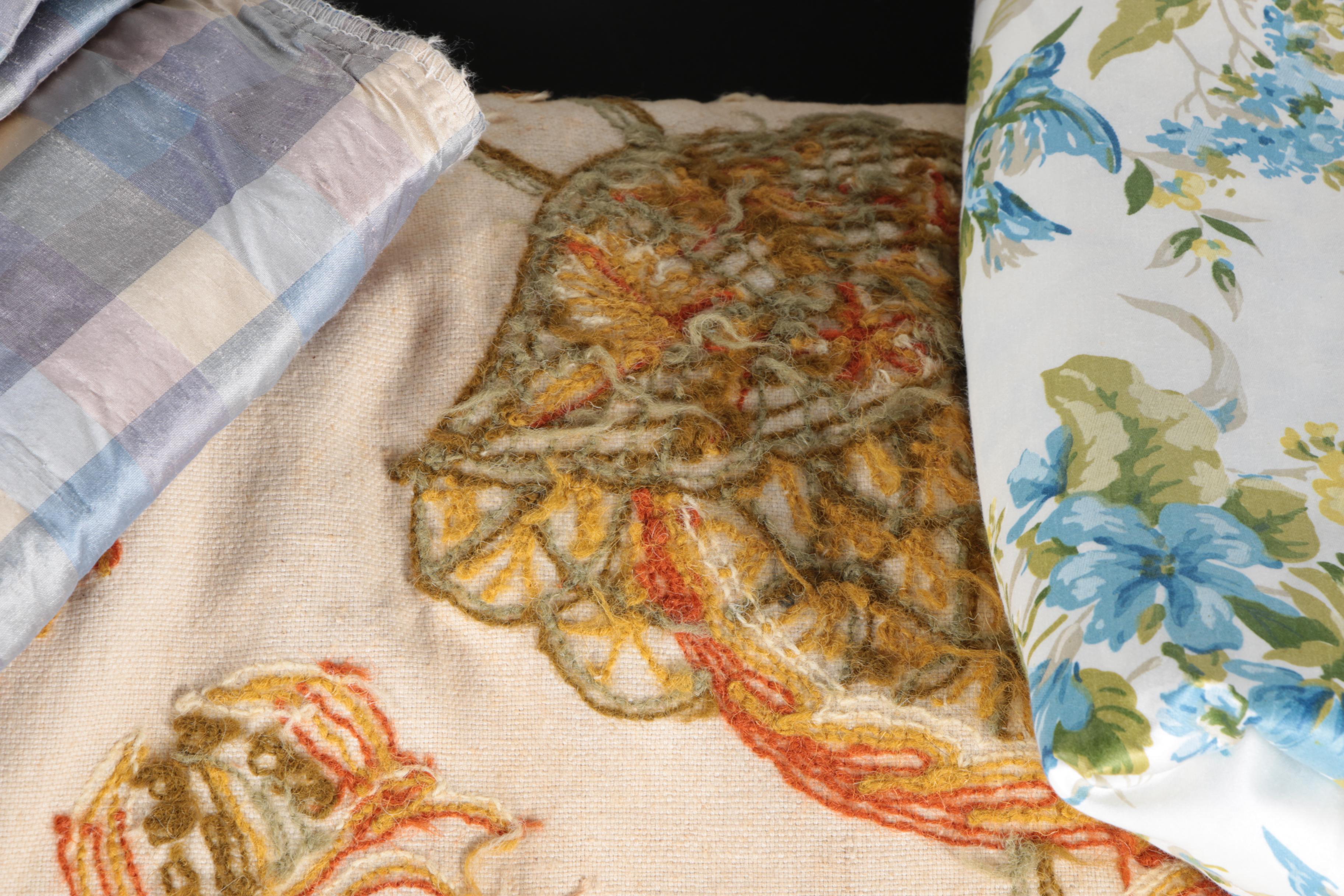 Assorted Cotton and LInen Curtain Panels