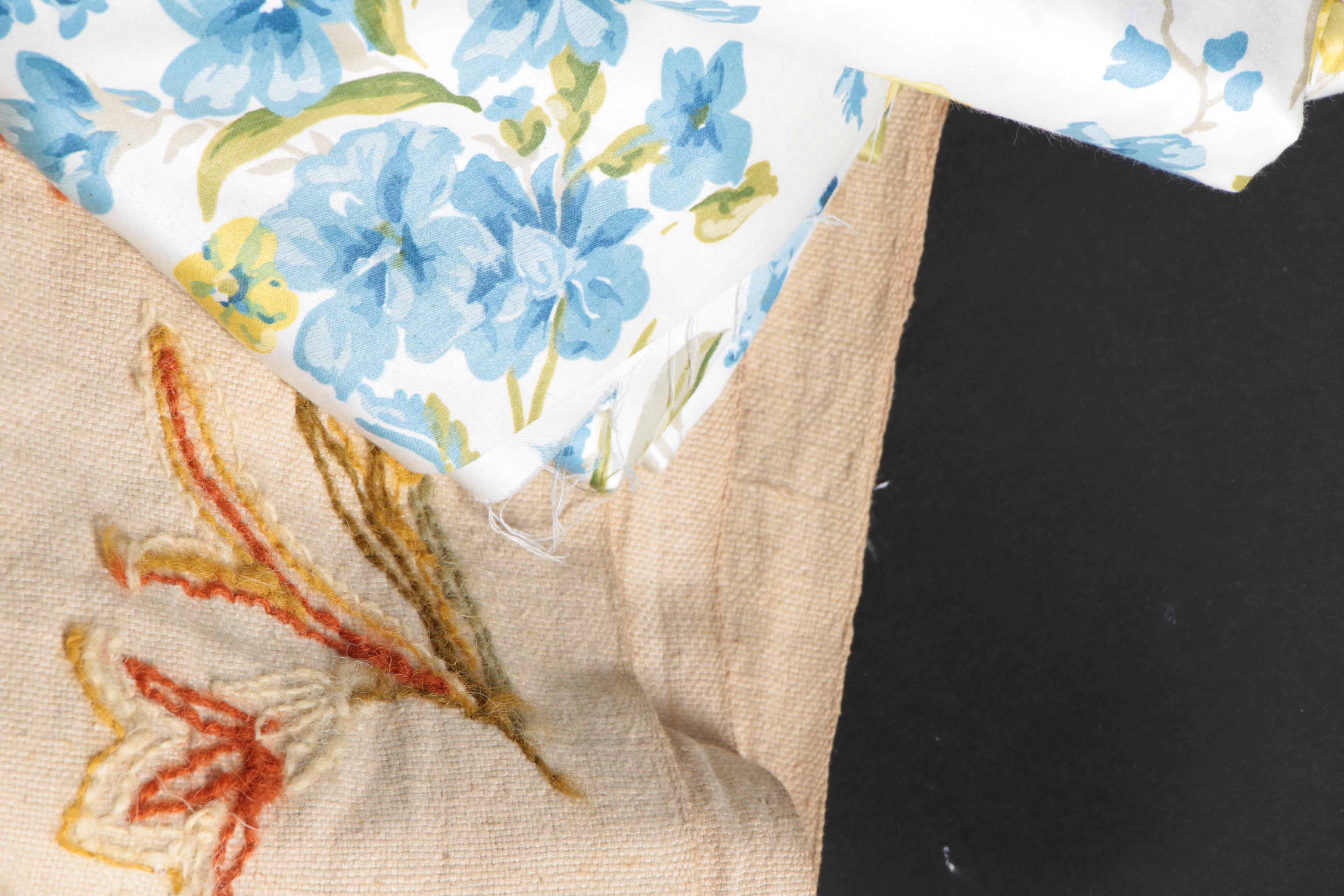 Assorted Cotton and LInen Curtain Panels