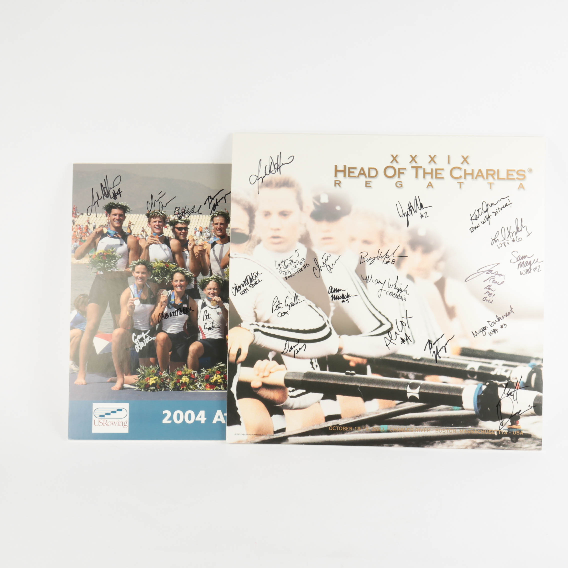 Autographed Rowing Posters