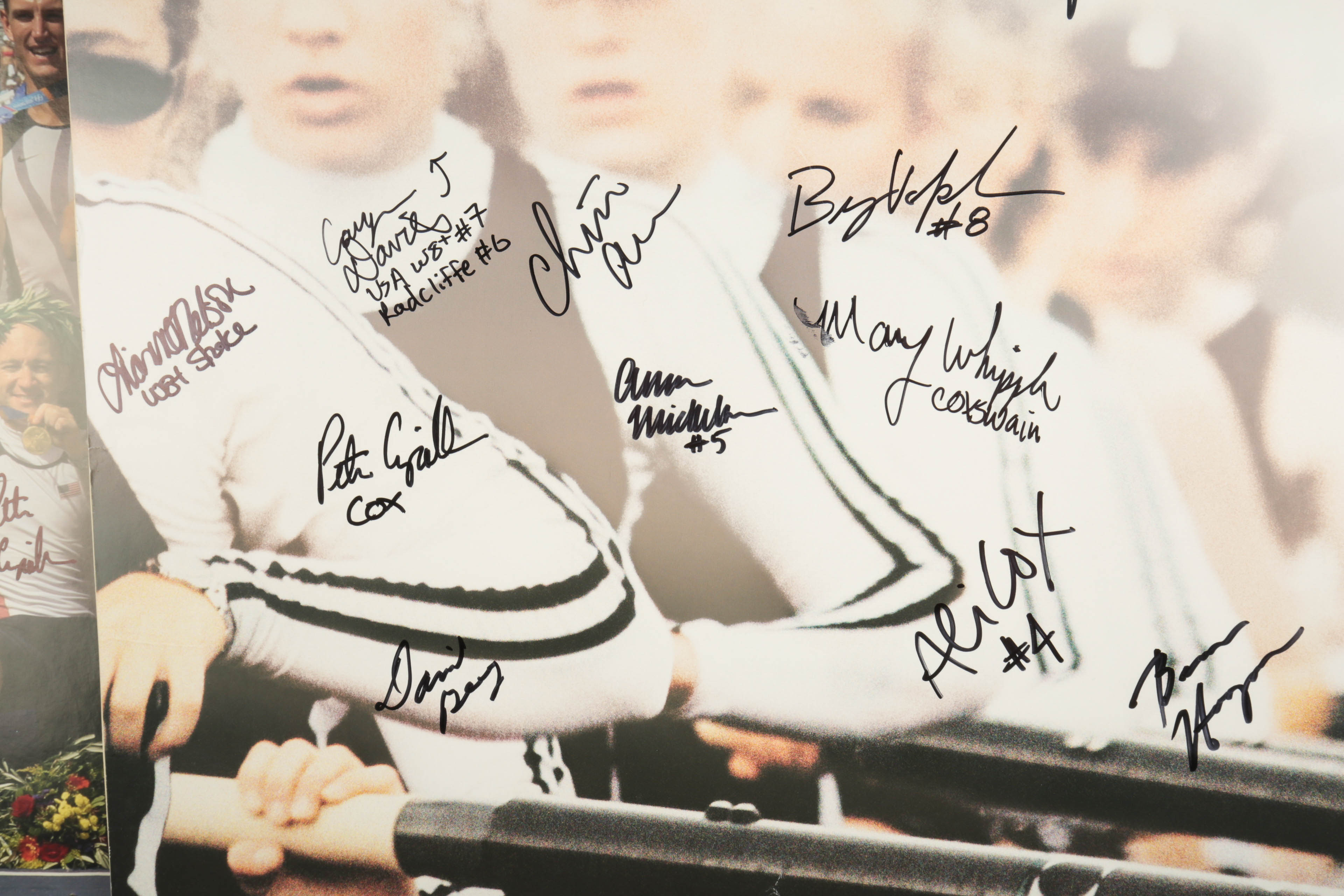 Autographed Rowing Posters