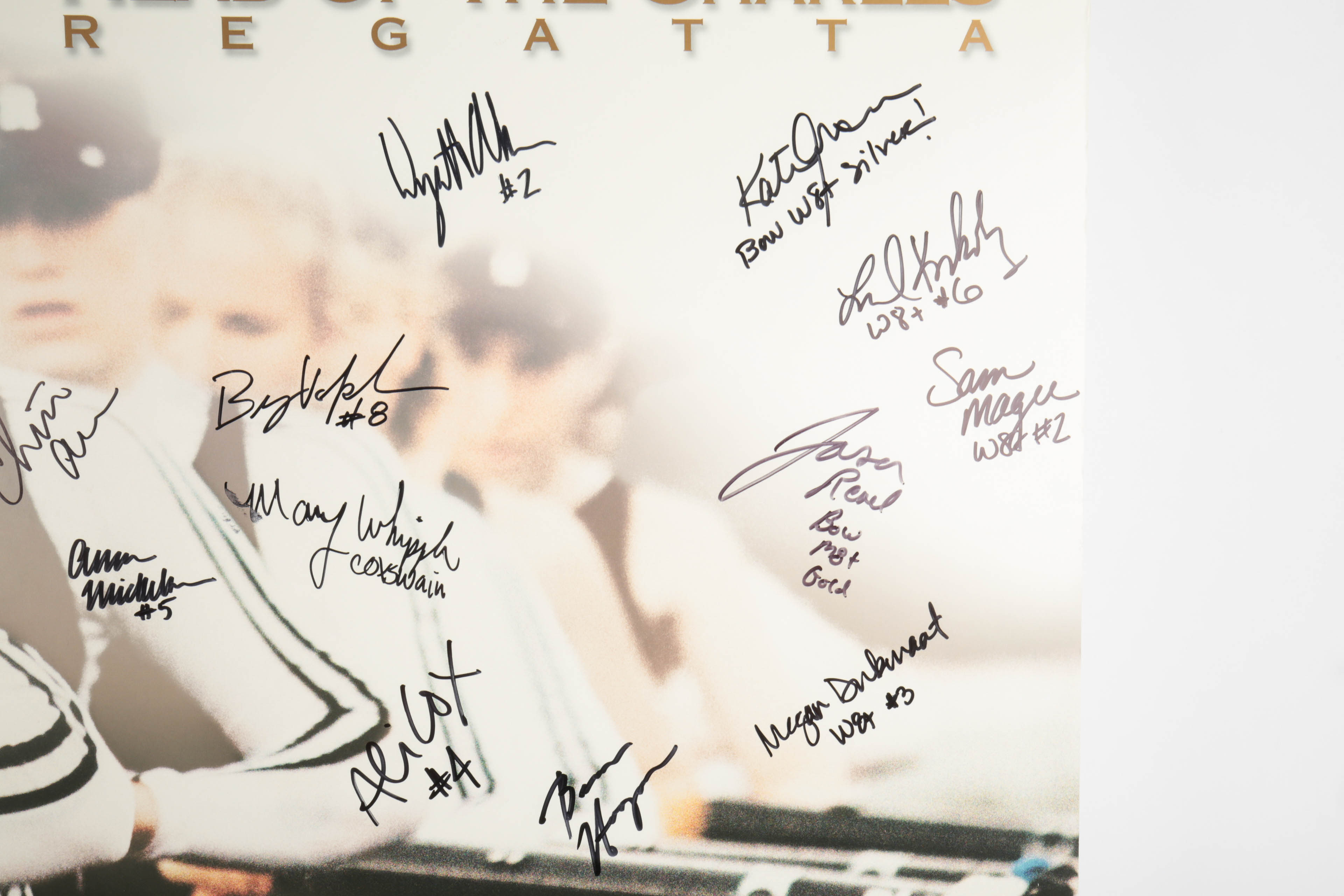 Autographed Rowing Posters