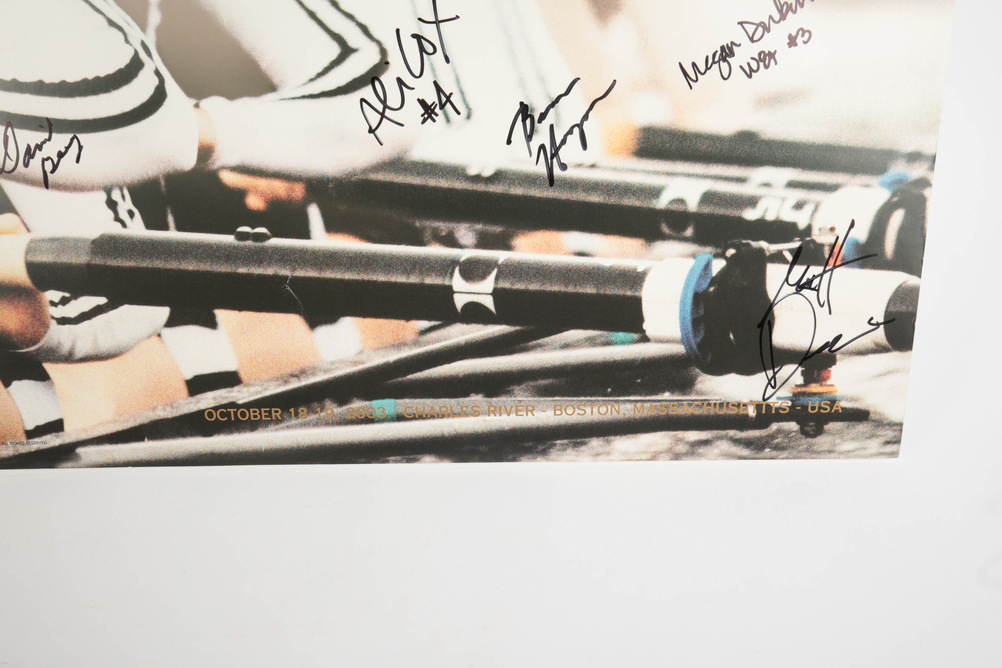 Autographed Rowing Posters