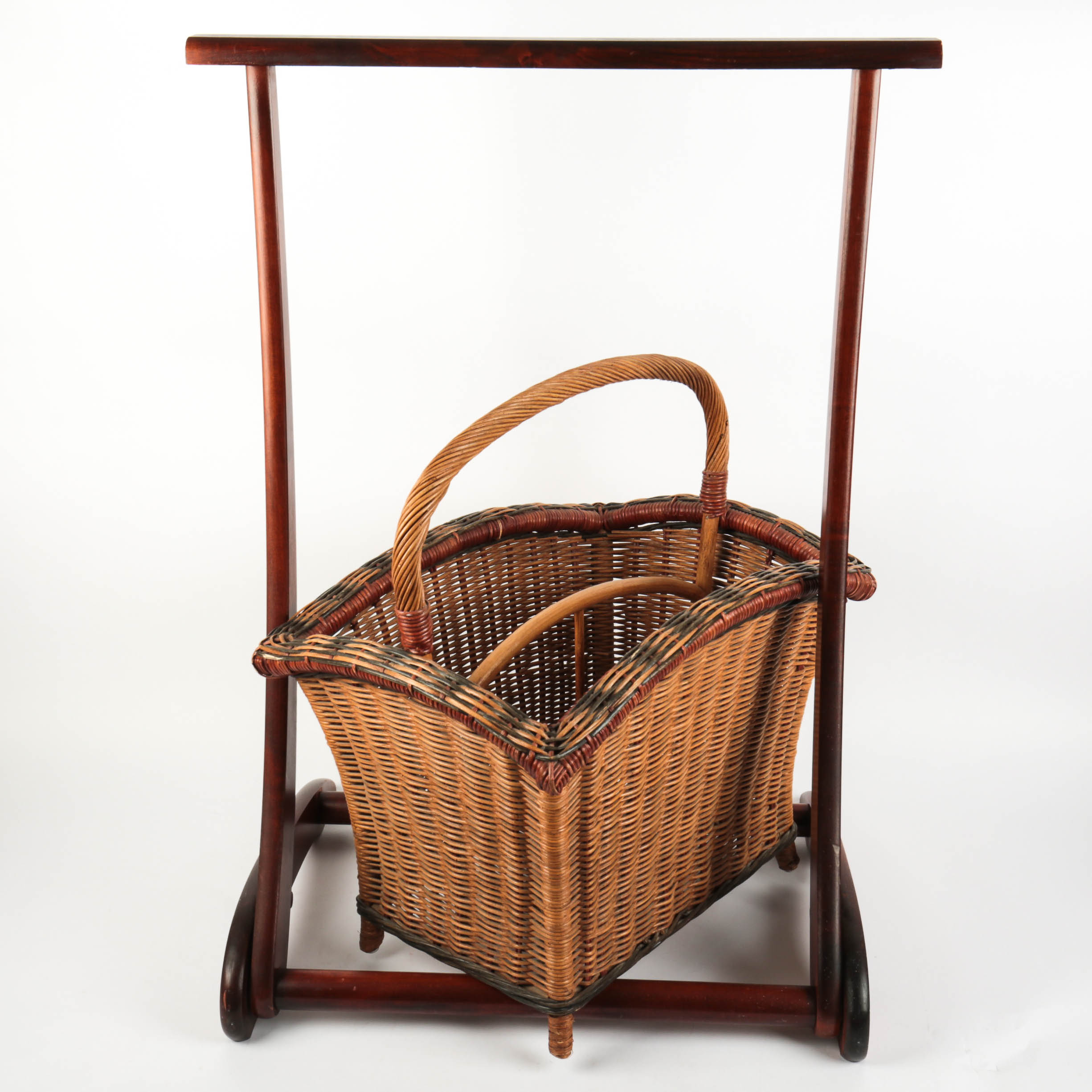 Quilt Rack and Basket