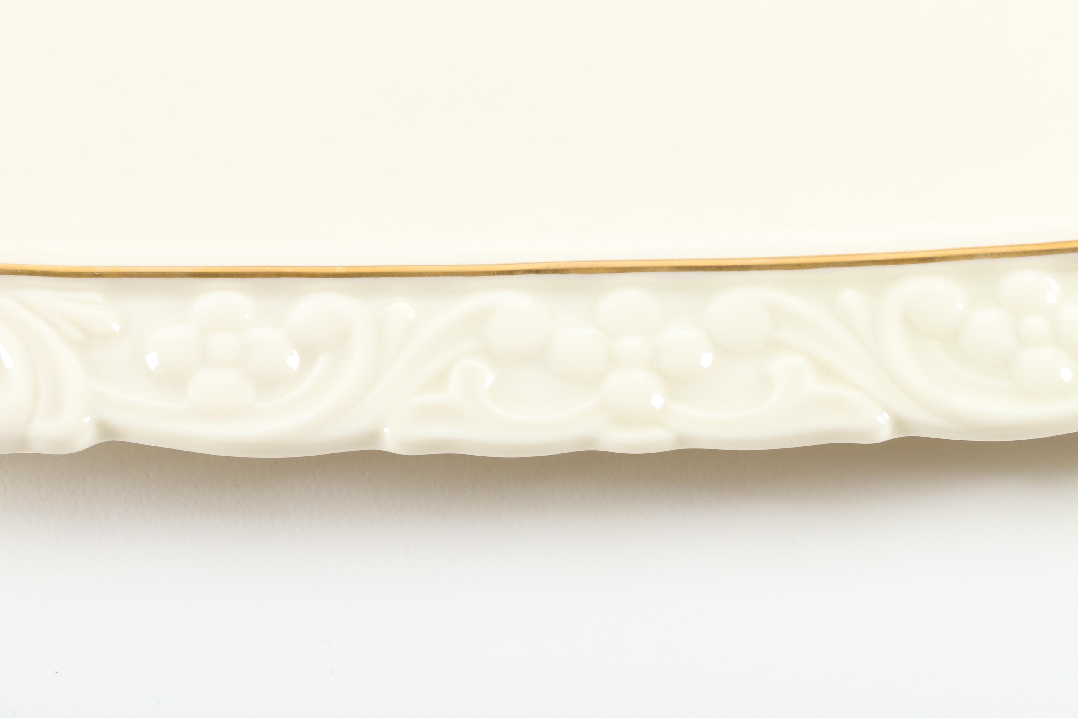 Lenox Porcelain Vase and Platter