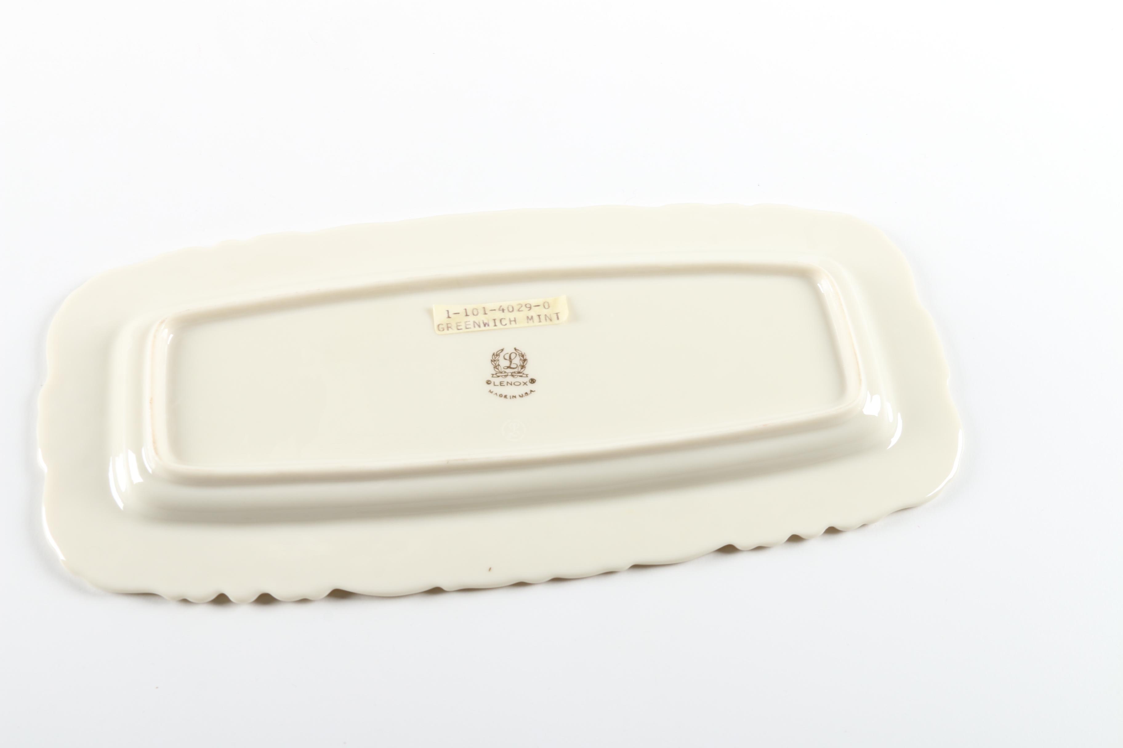 Lenox Porcelain Vase and Platter