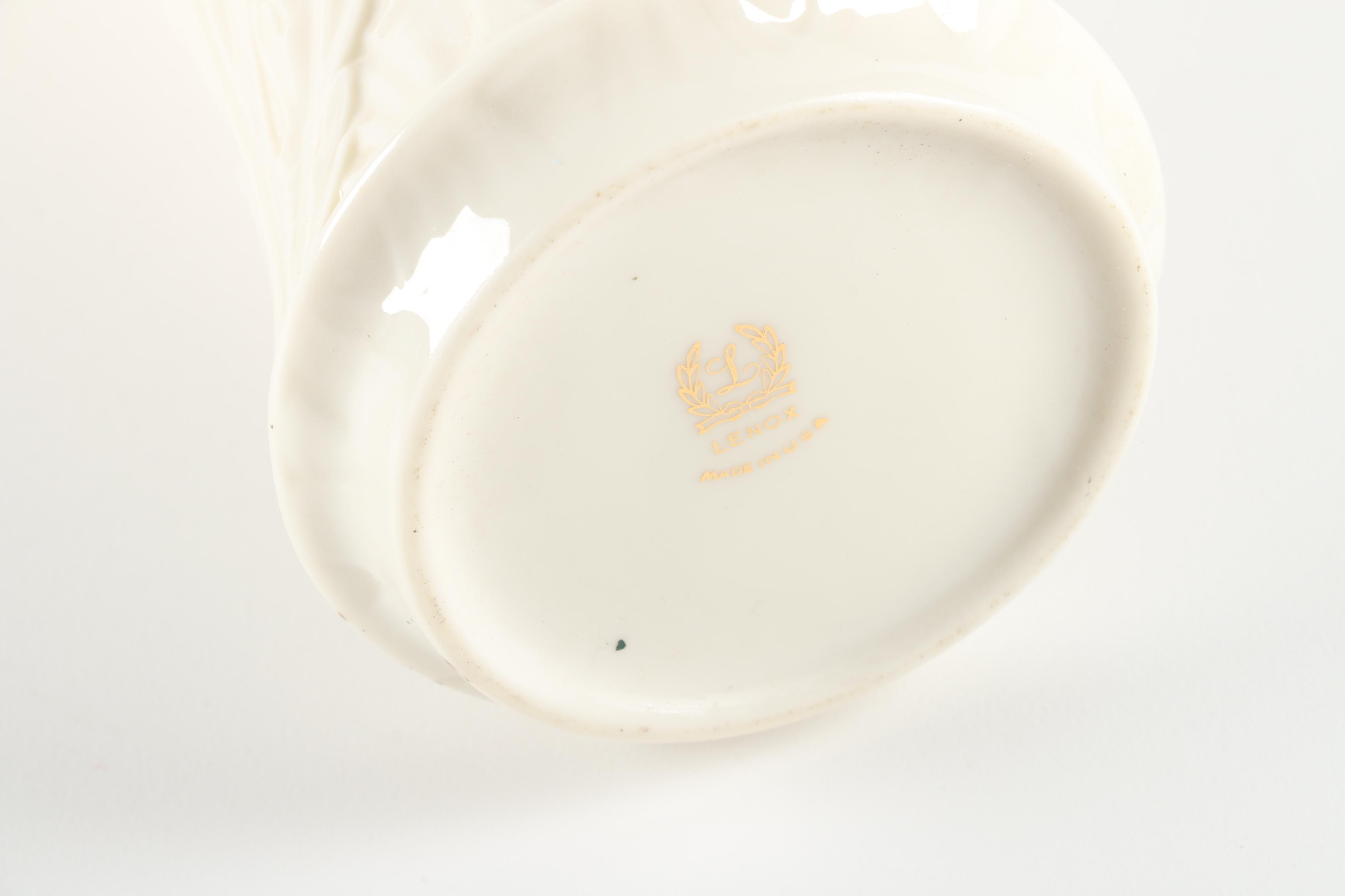 Lenox Porcelain Vase and Platter