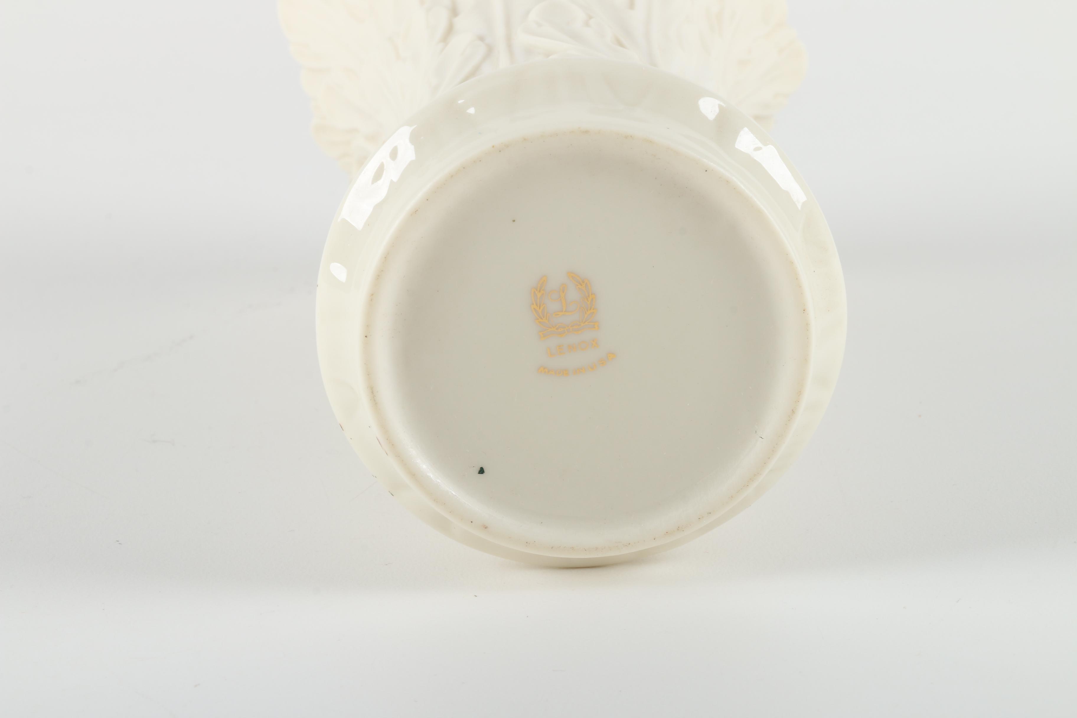 Lenox Porcelain Vase and Platter