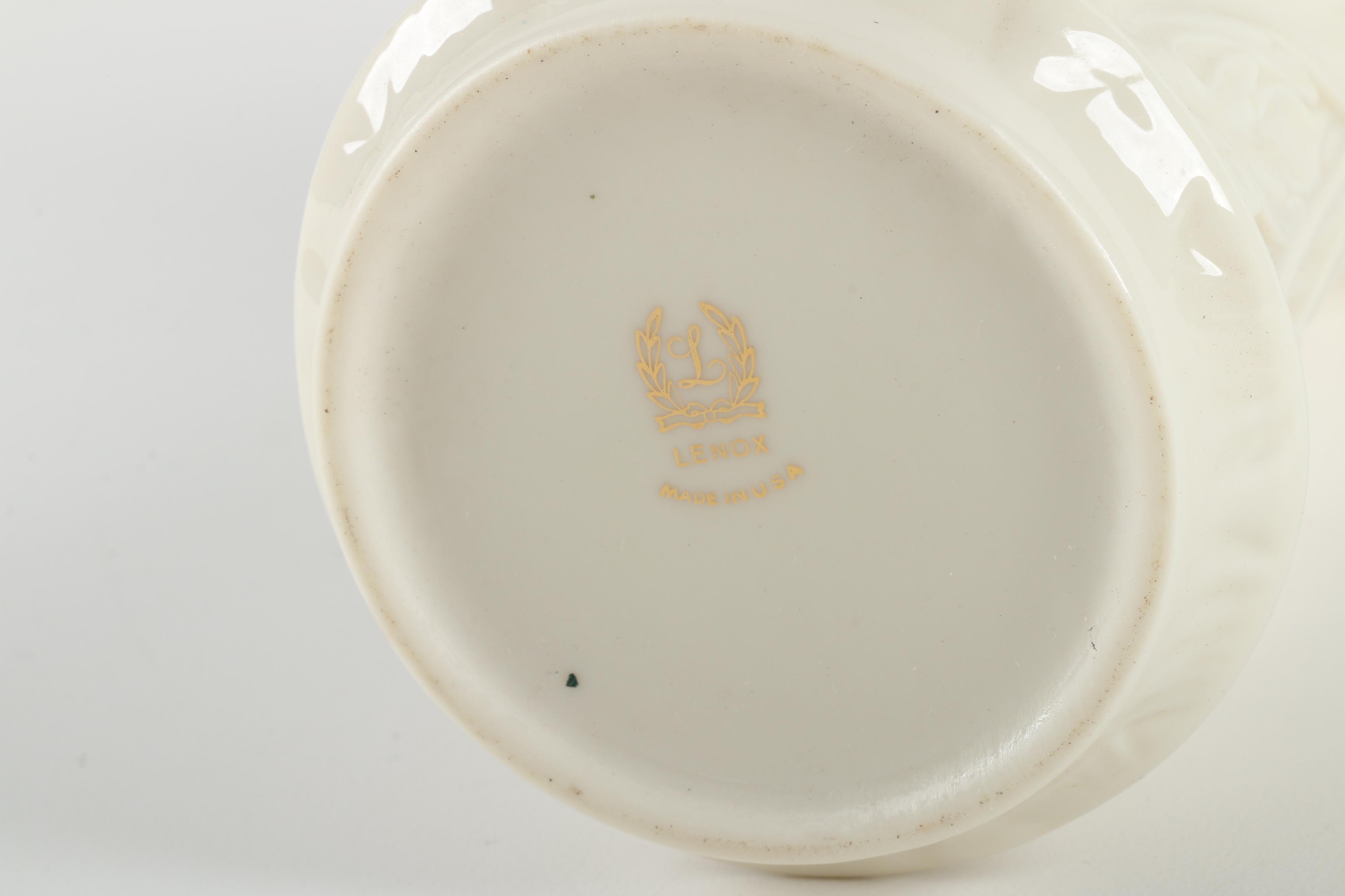 Lenox Porcelain Vase and Platter