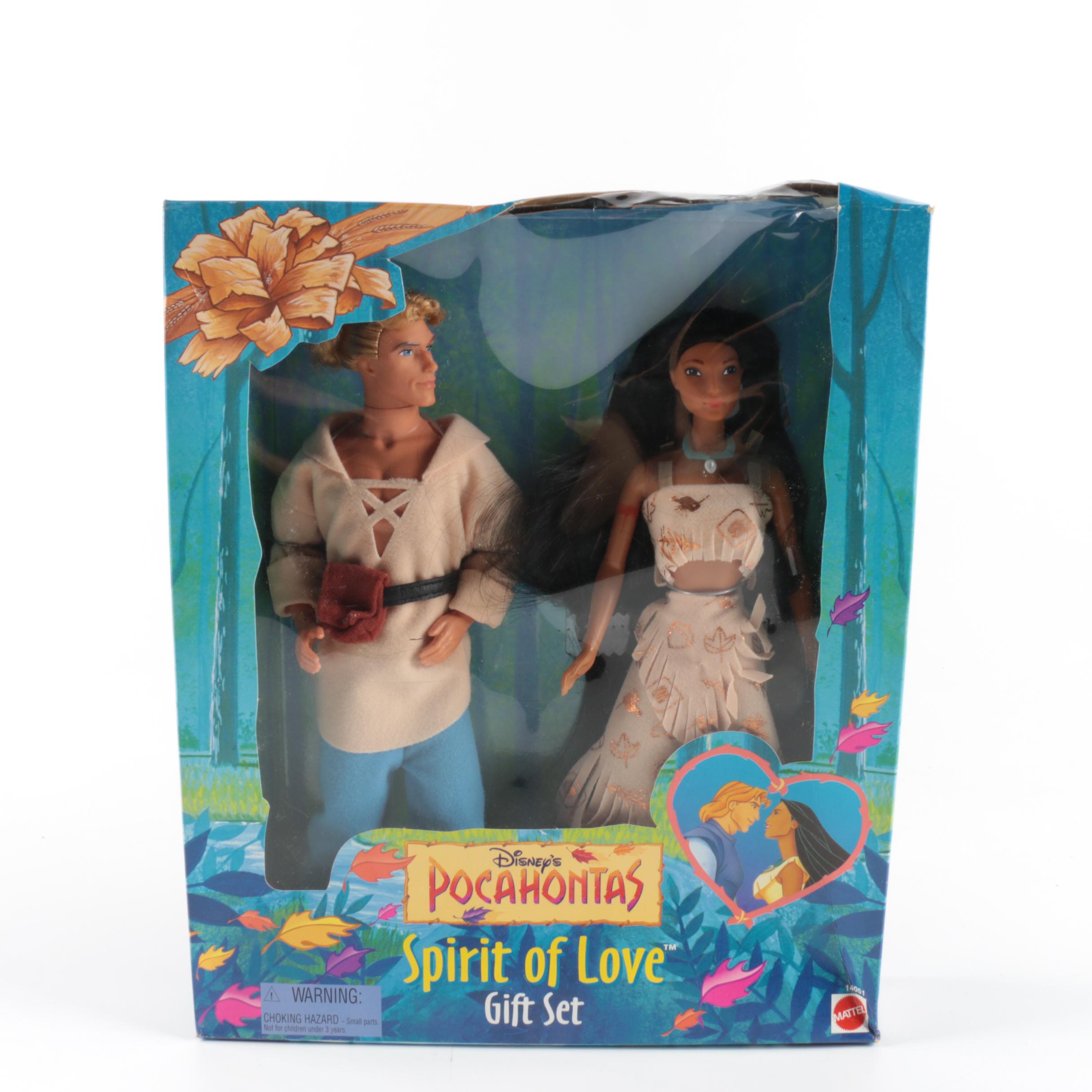 Disney's Pocahontas Collectibles and Barbie Doll