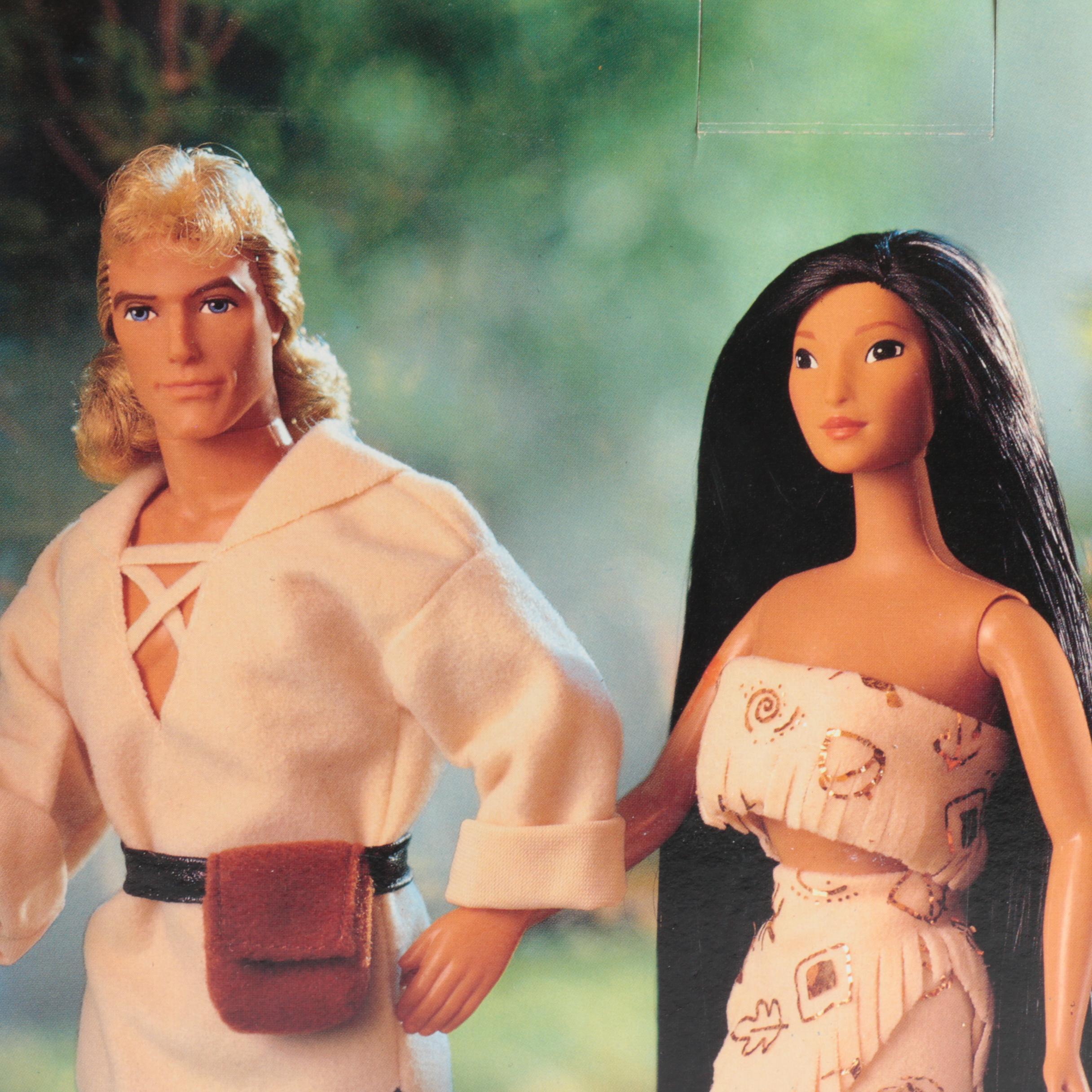 Disney's Pocahontas Collectibles and Barbie Doll