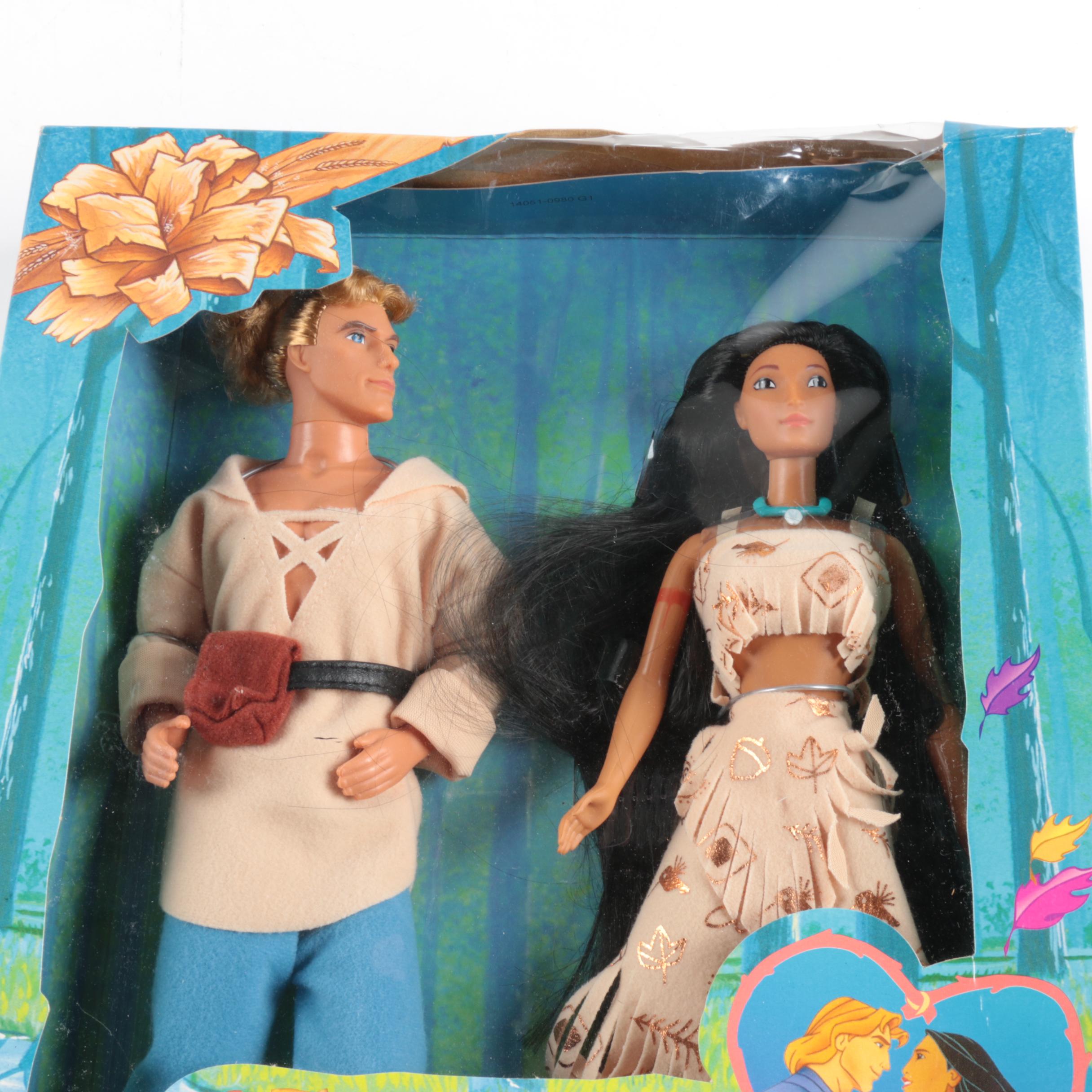 Disney's Pocahontas Collectibles and Barbie Doll