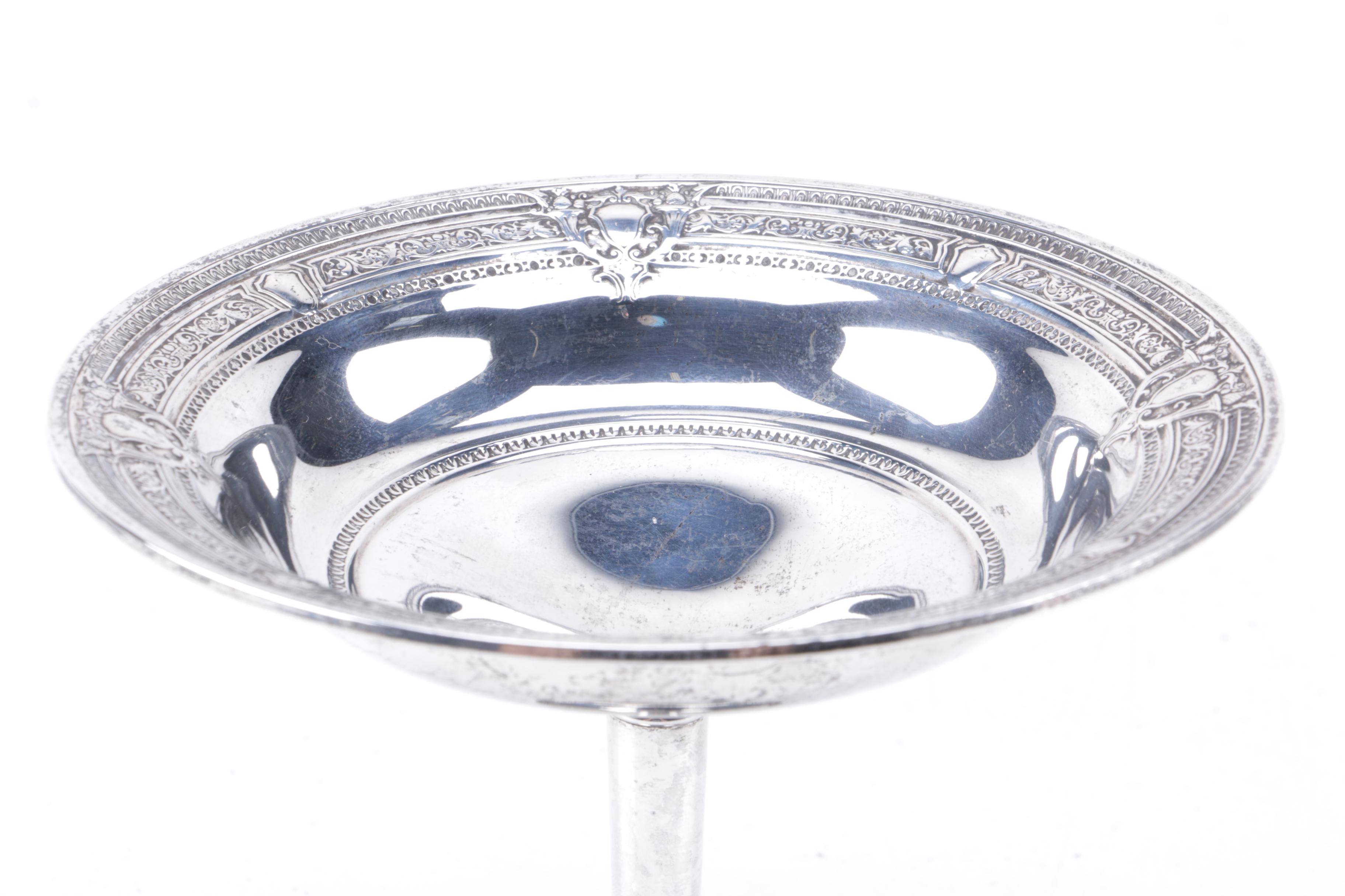 Webster Company Weighted Sterling Silver Compote