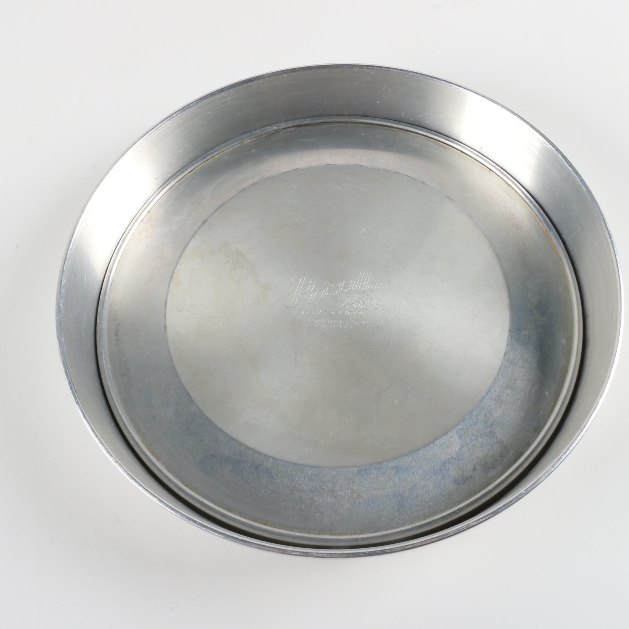 Aluminum Baking Pans and Wooden Utensils