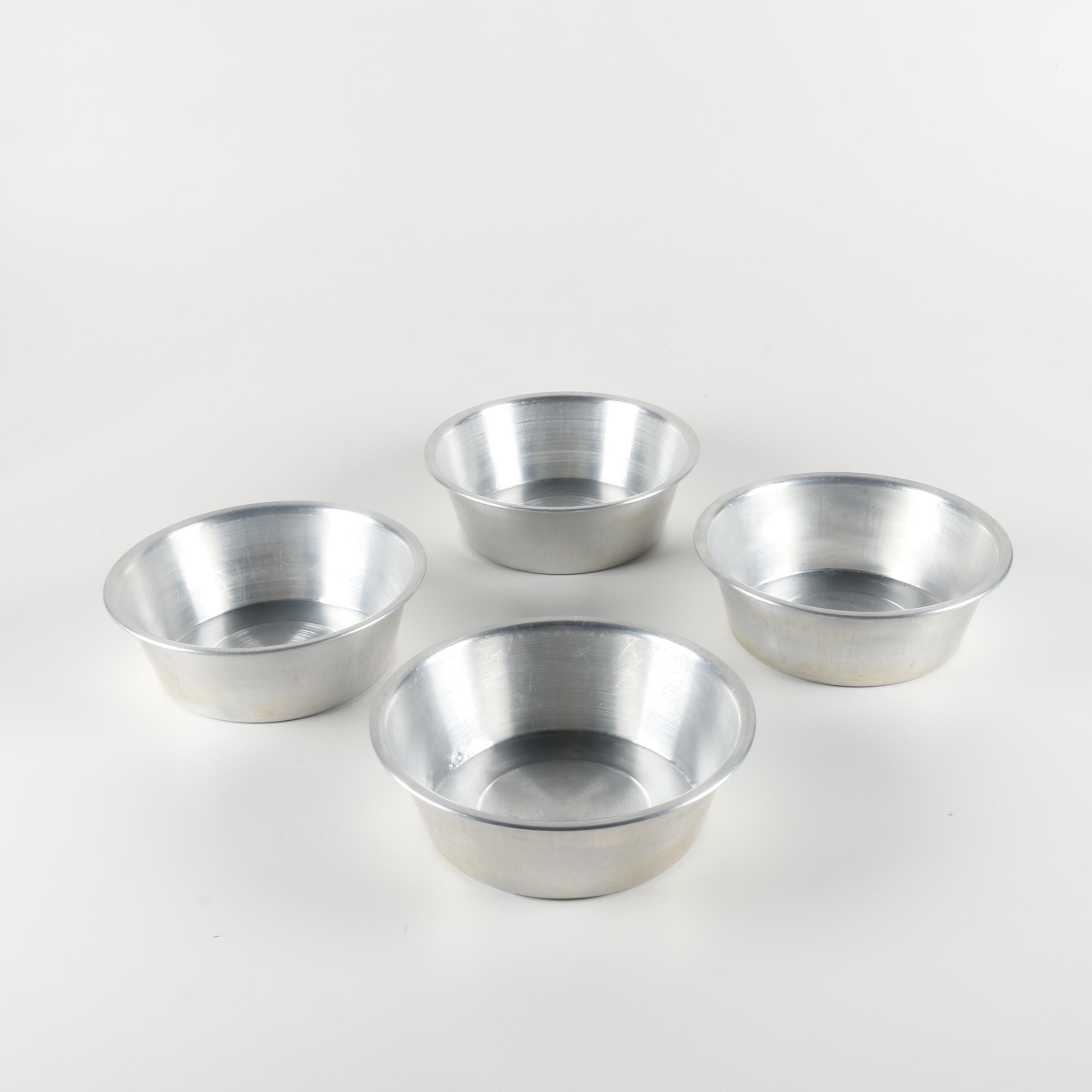 Aluminum Baking Pans and Wooden Utensils