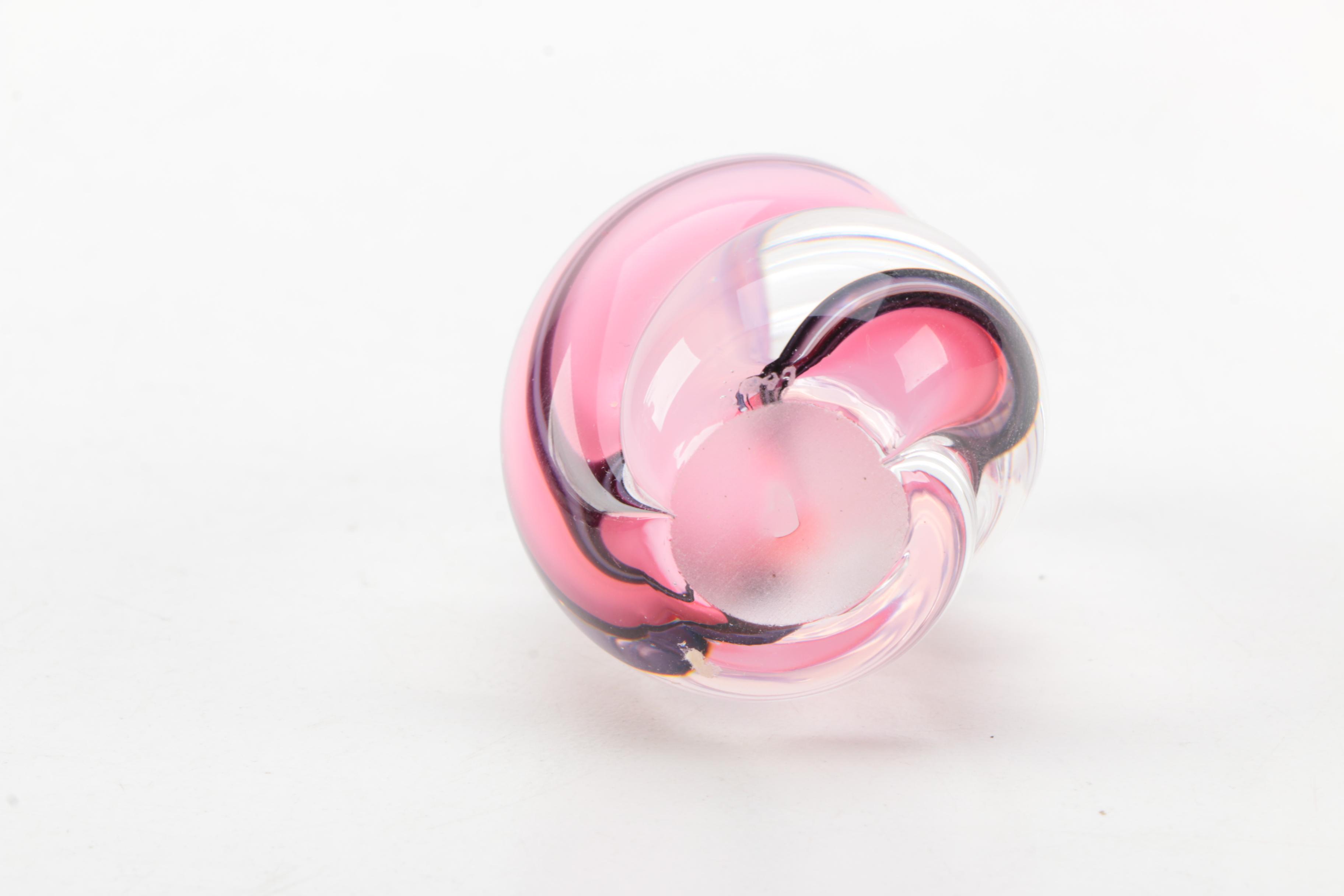 Pair of Ralph Lauren Crystal Wine Glasses