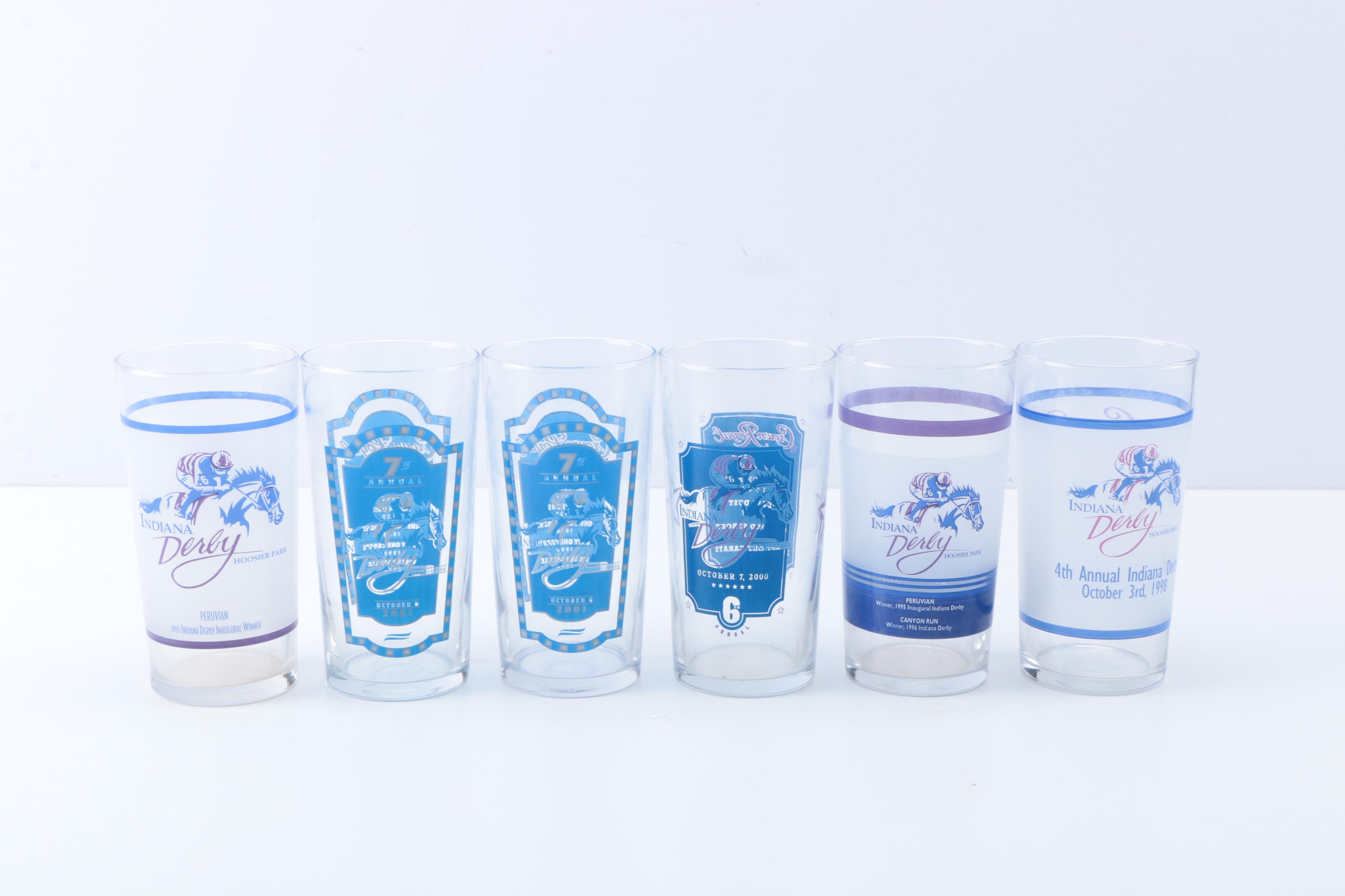 Horse Racing Commemorative Bar Glasses