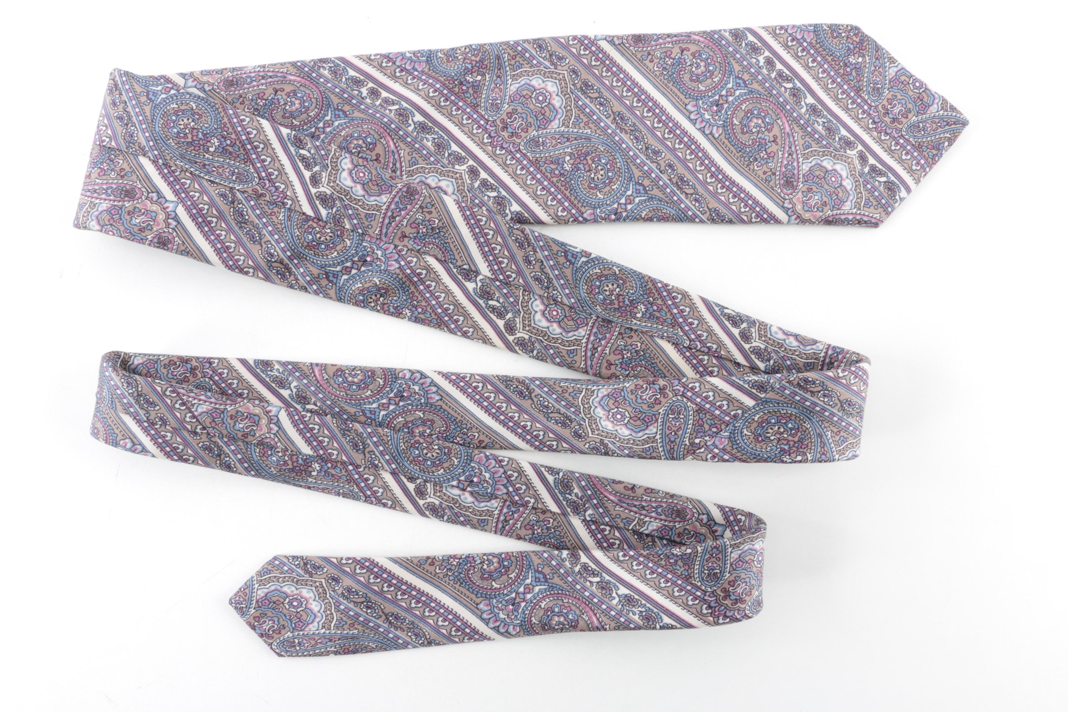 Silk Neckties Including Christian Dior