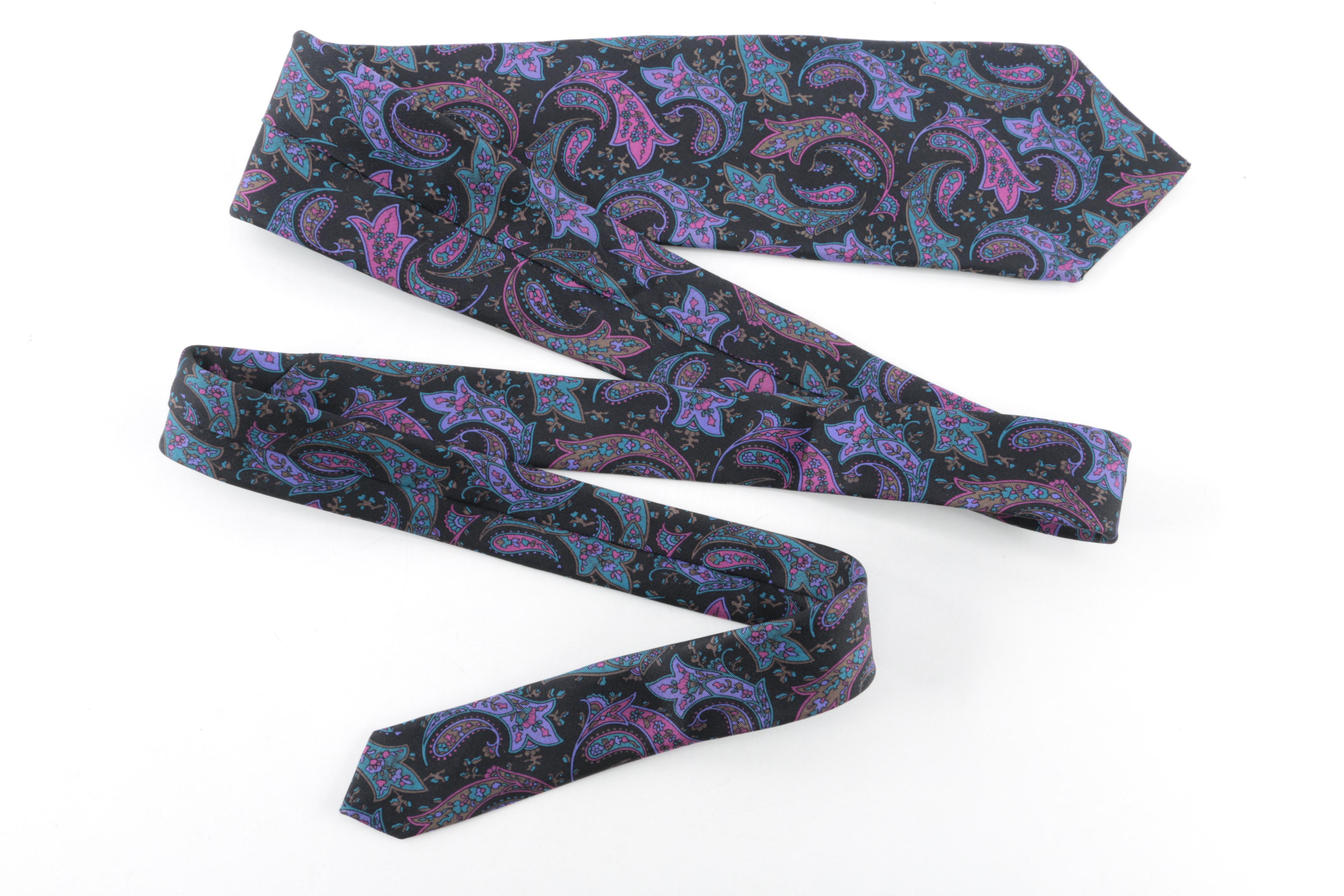 Silk Neckties Including Christian Dior