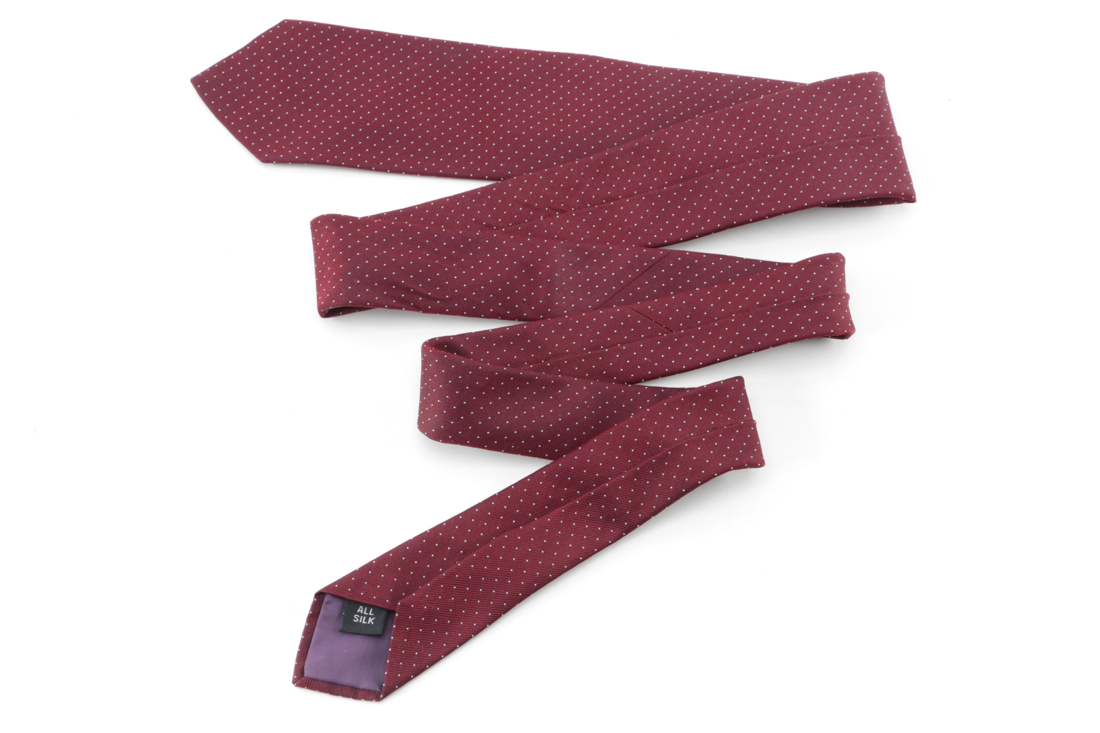 Silk Neckties Including Christian Dior