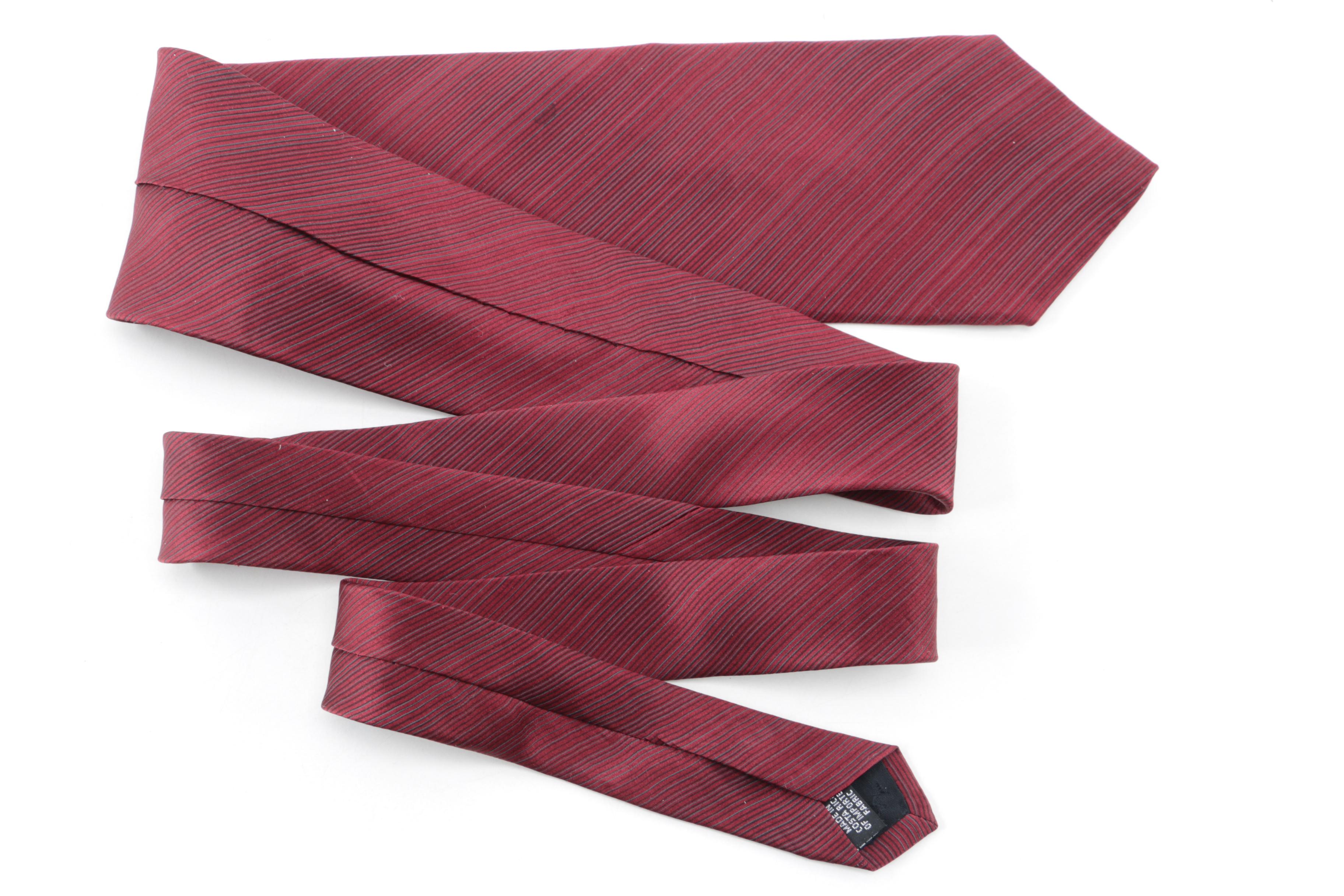 Silk Neckties Including Christian Dior