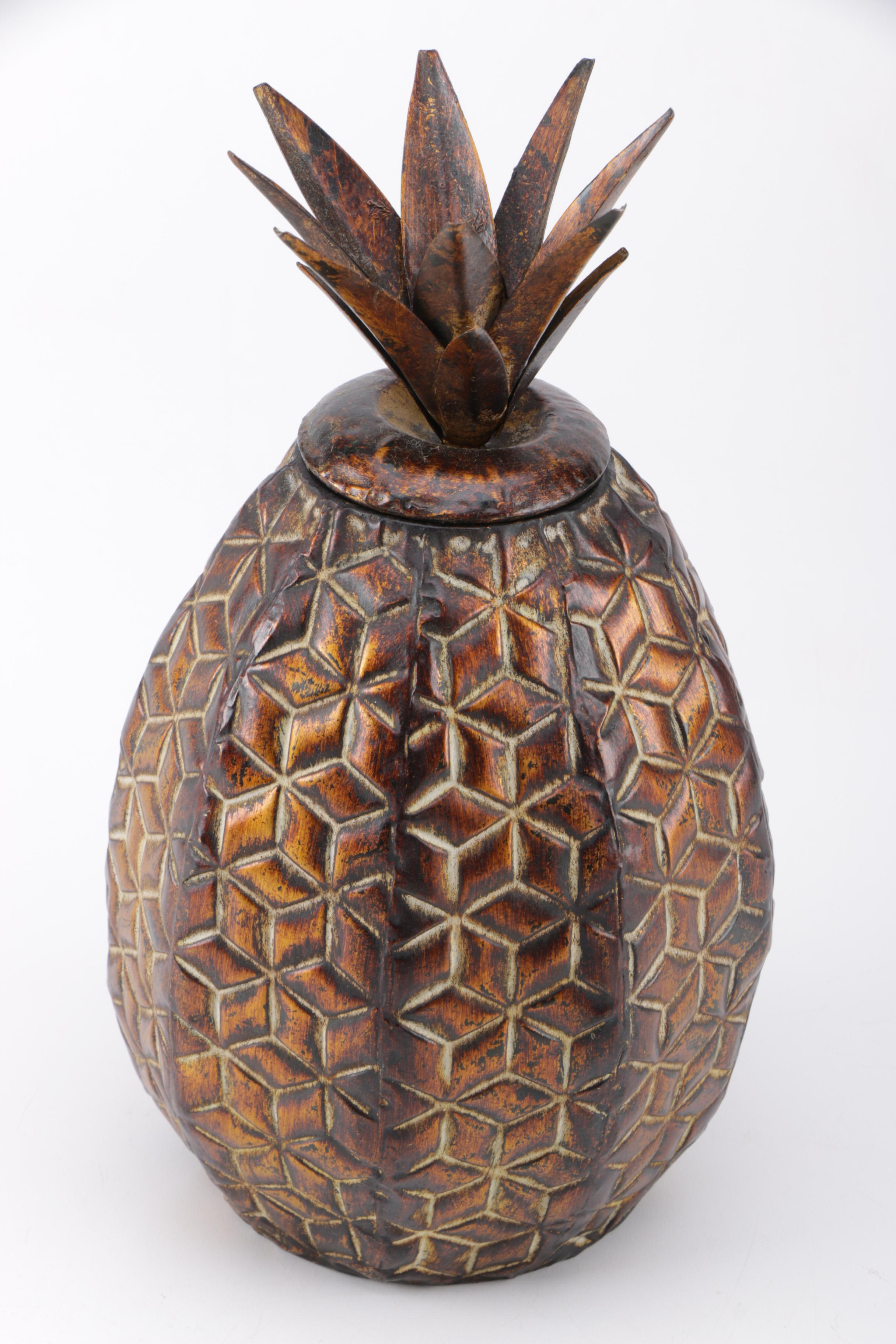 Metal Fruit Collection with Tray