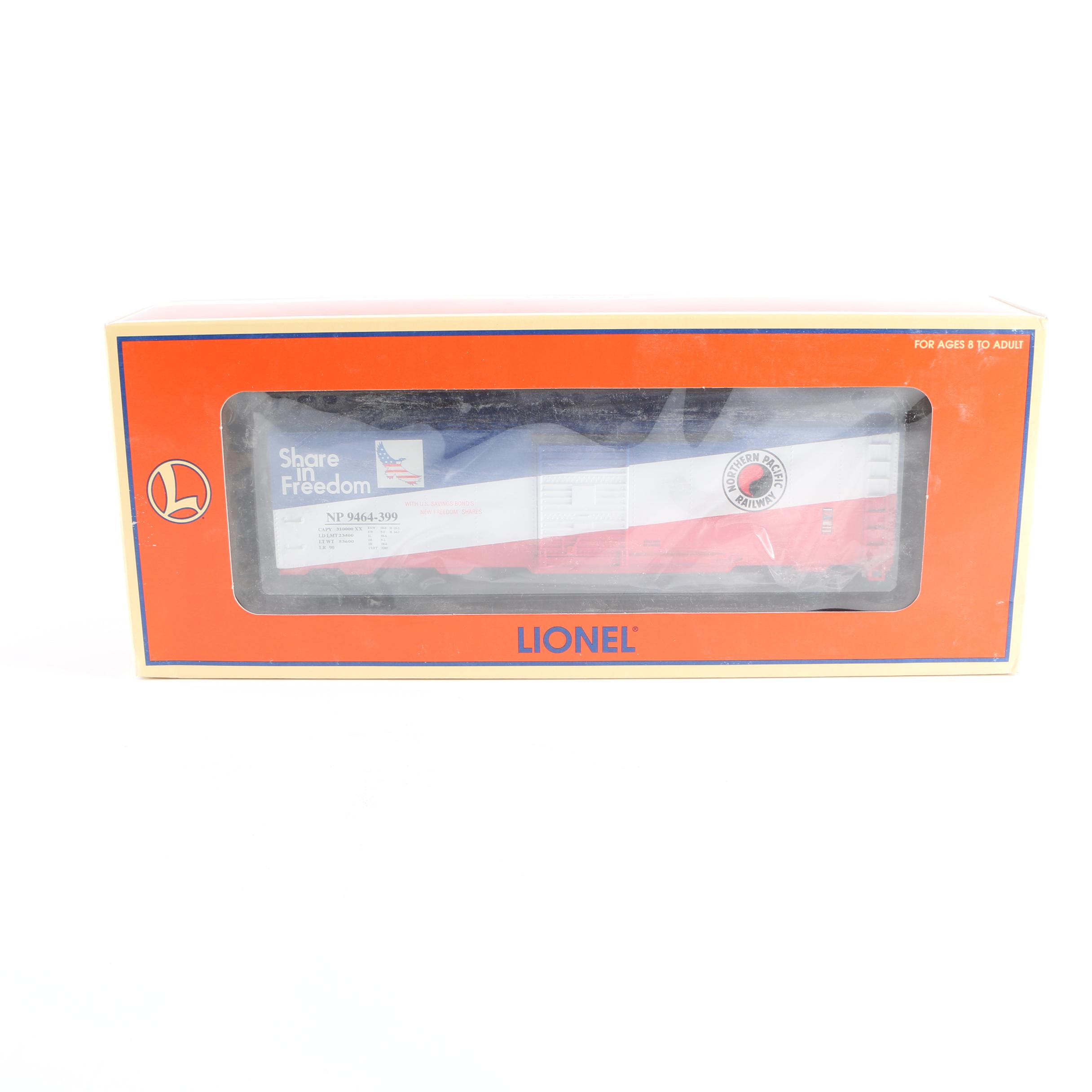 Lionel Northern Pacific Bicentennial Boxcar