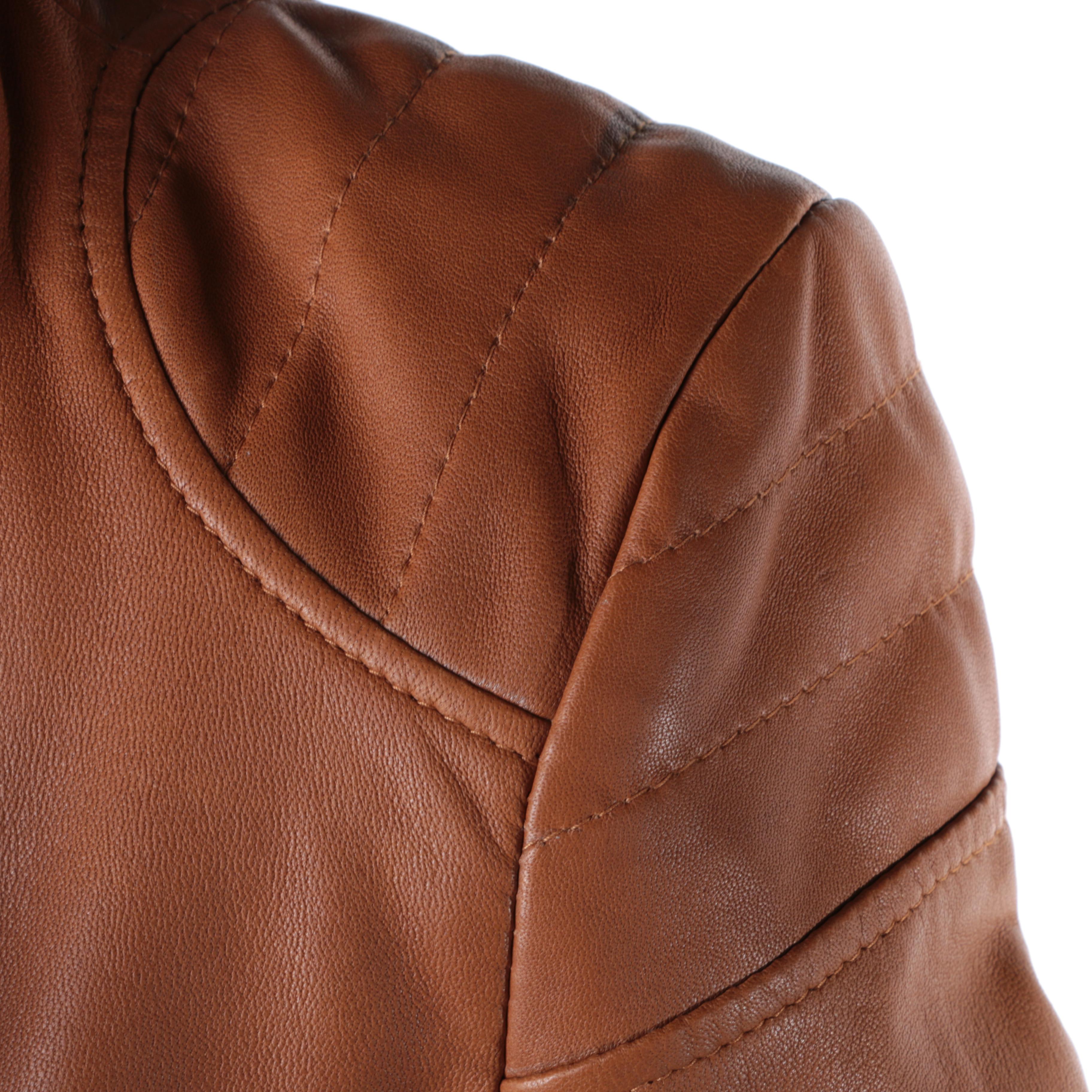 Women's Kenna-T leather Motorcycle Jacket