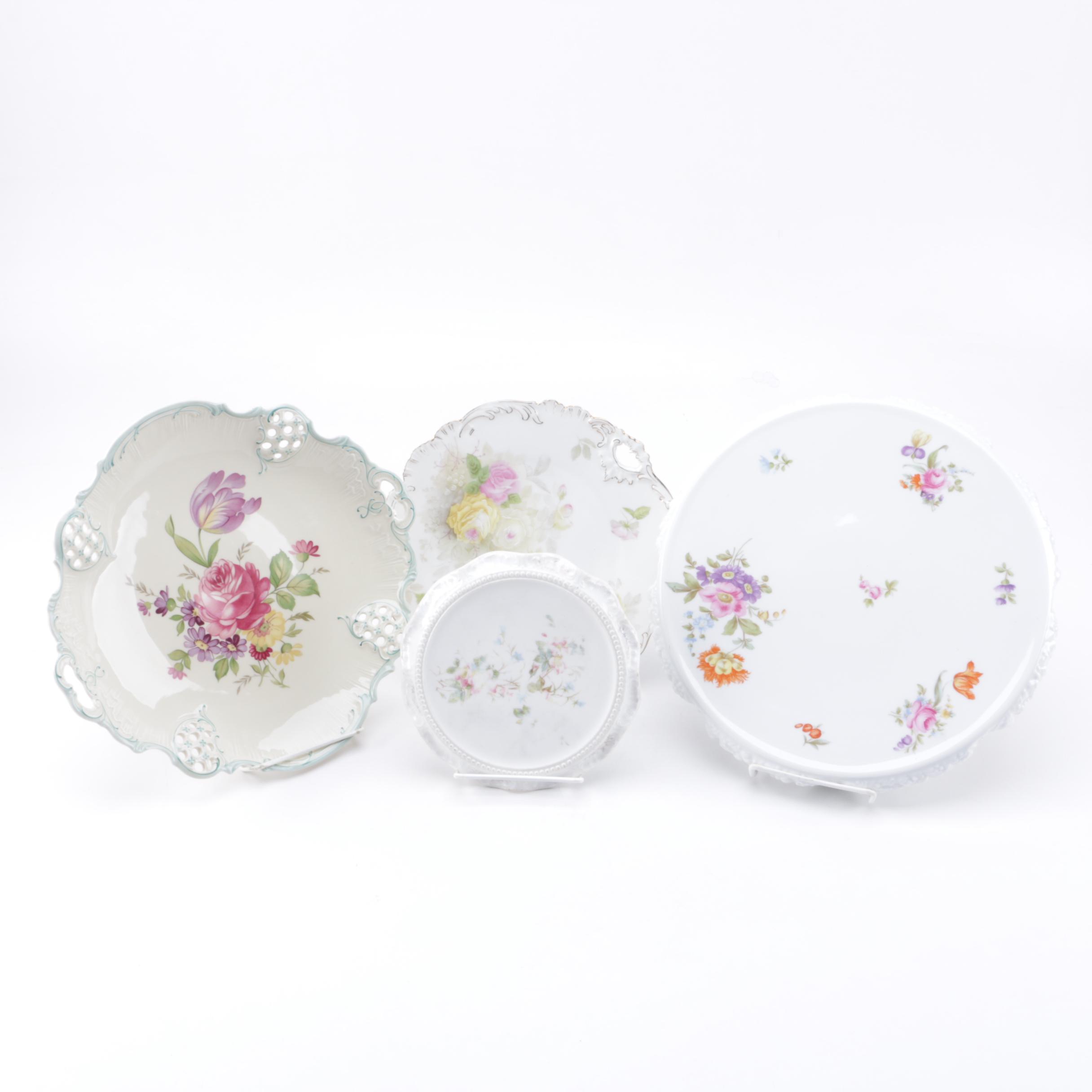 Porcelain Serveware Including Rosenthal
