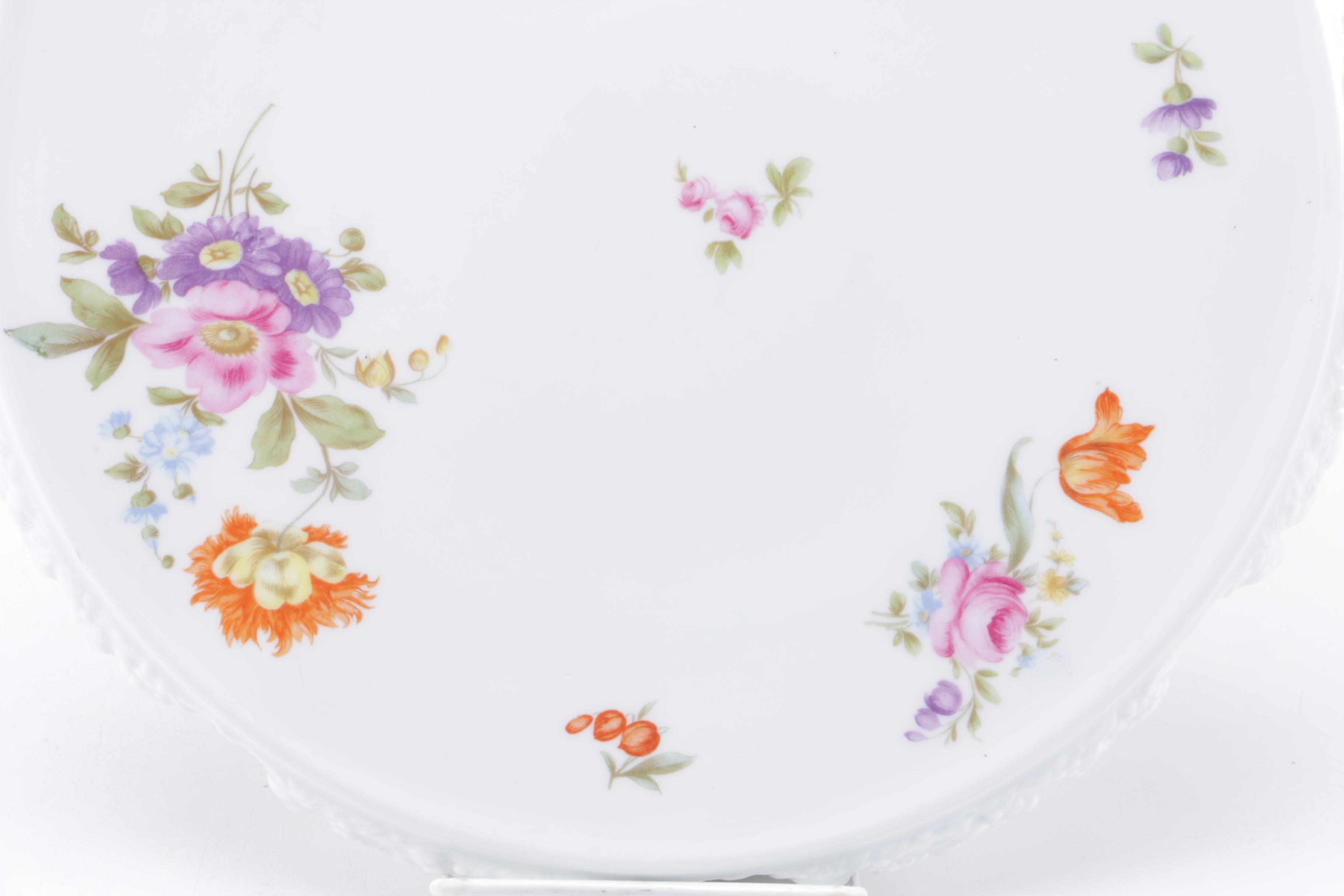 Porcelain Serveware Including Rosenthal