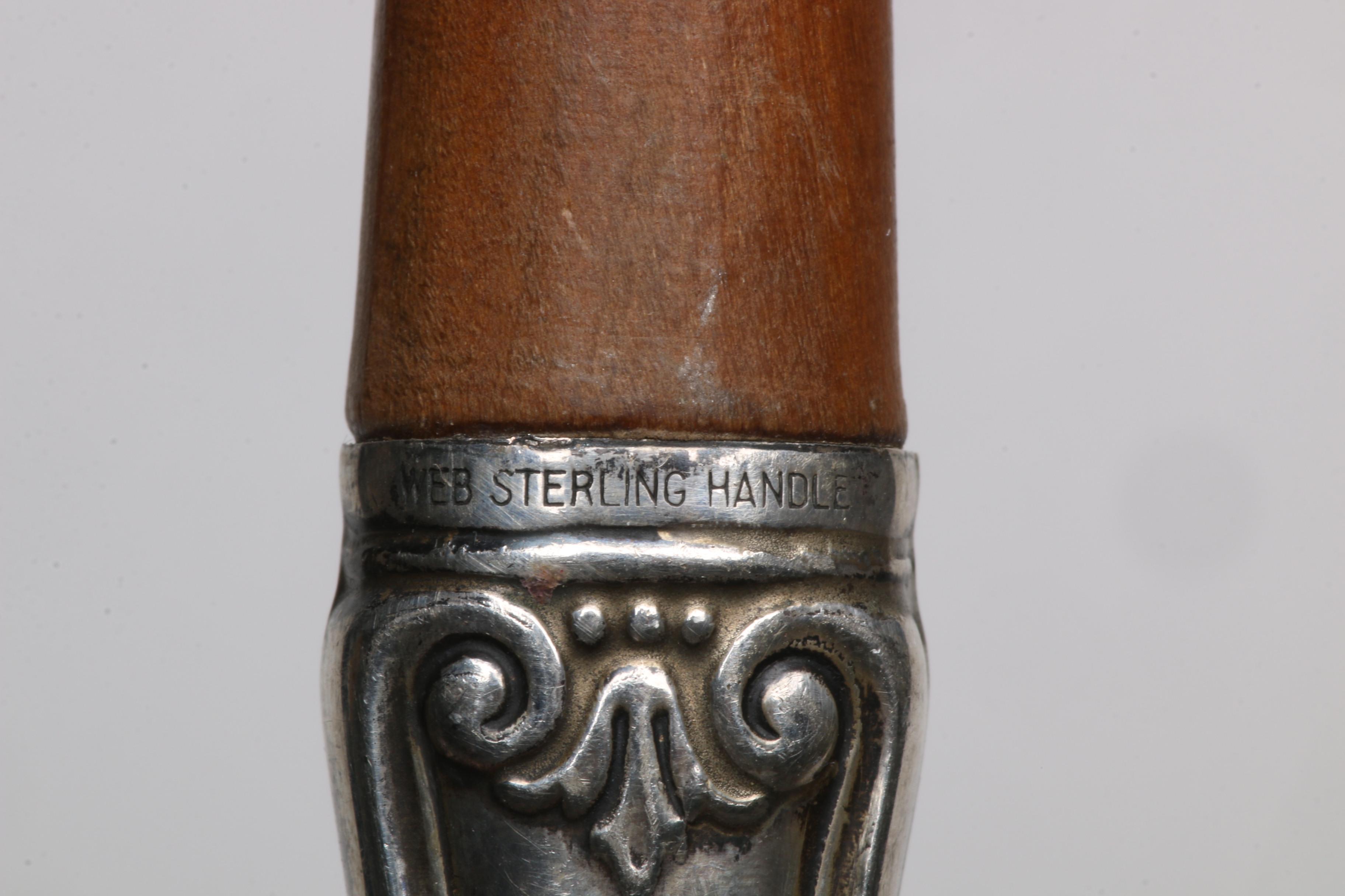 Web Silver Co. Sterling Handled Servers and Gorham Sterling Silver Flatware