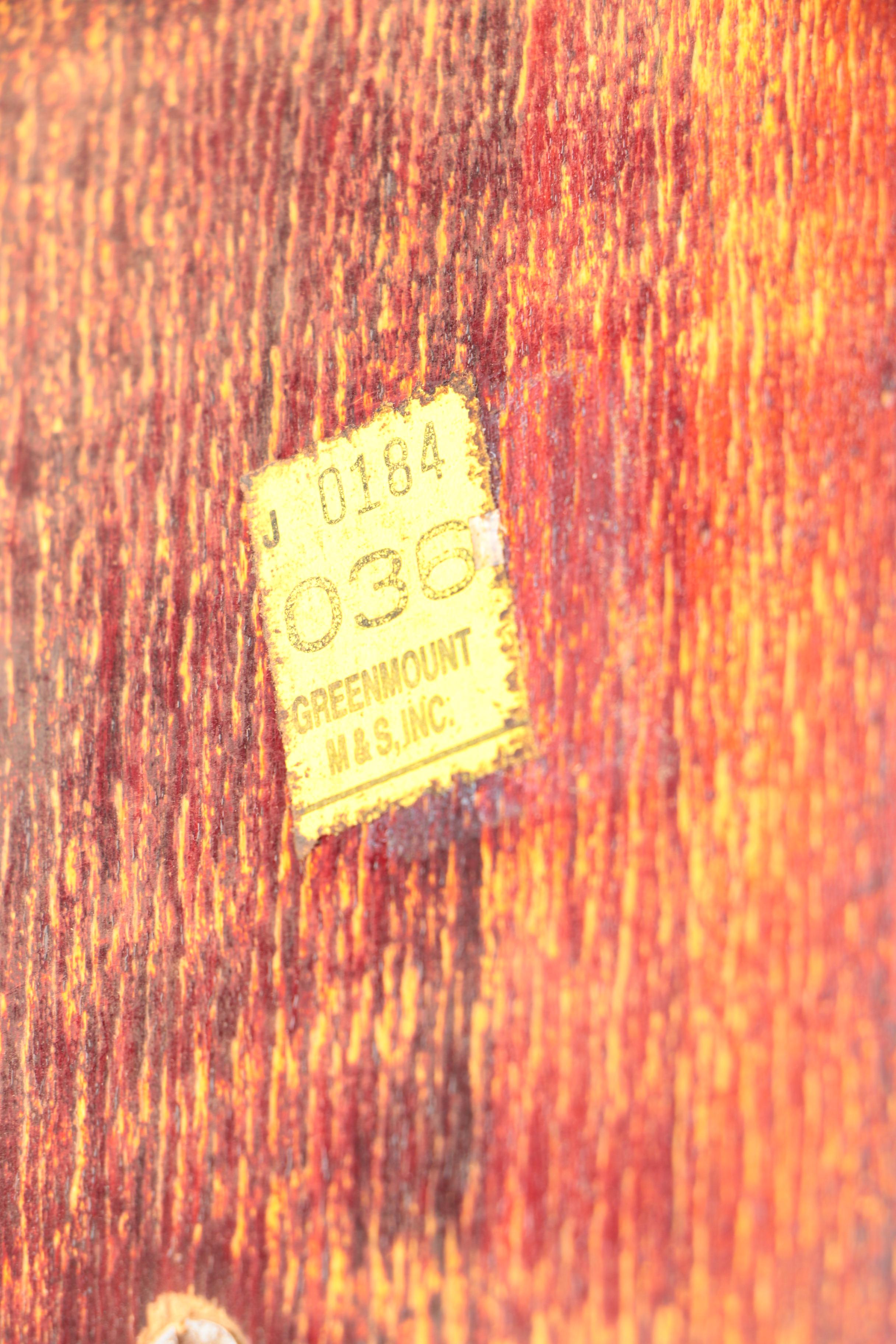 Vintage Camel Saddle Stool by Greenmount Inc.