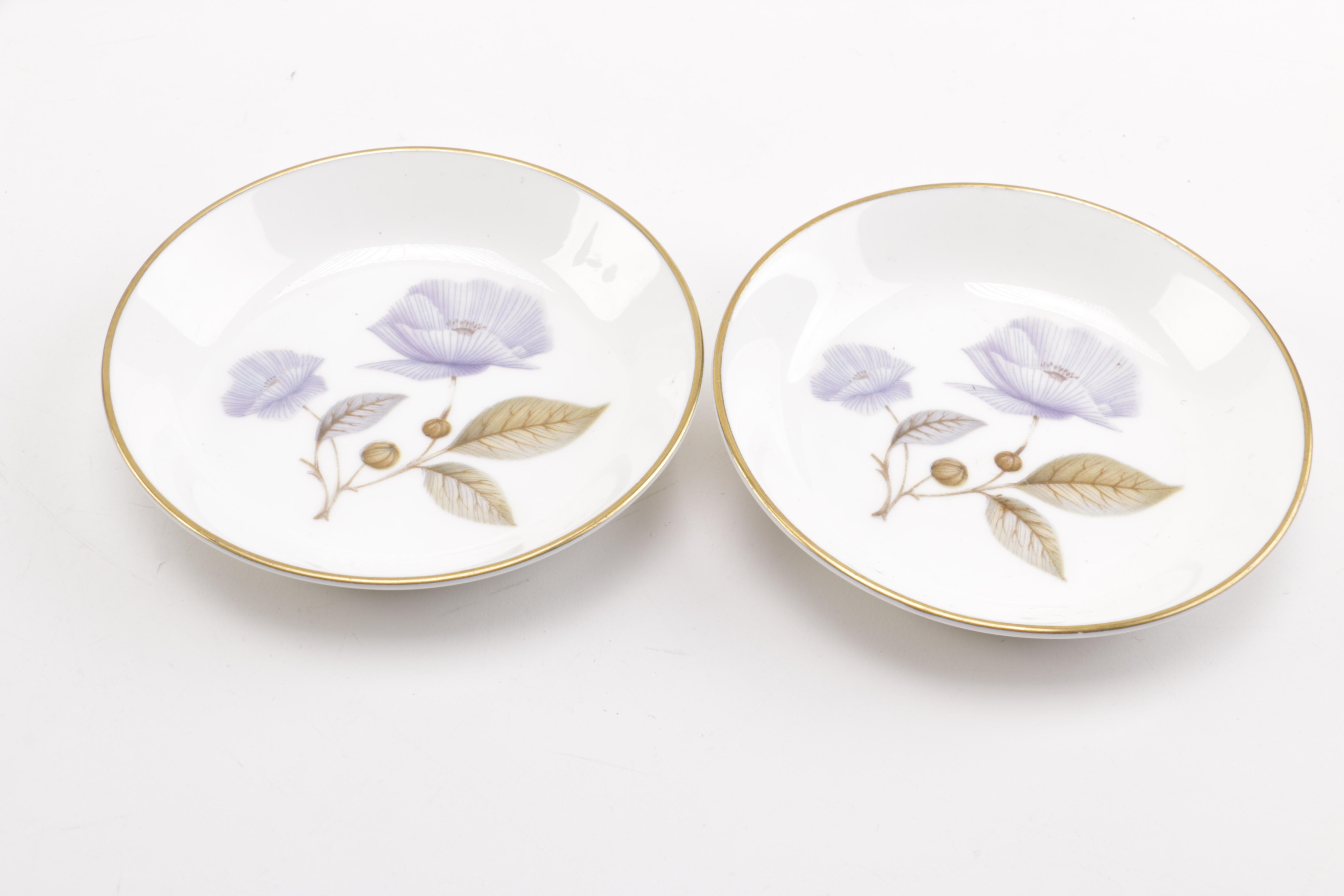 Vintage Porcelain and Glass Tableware Collection
