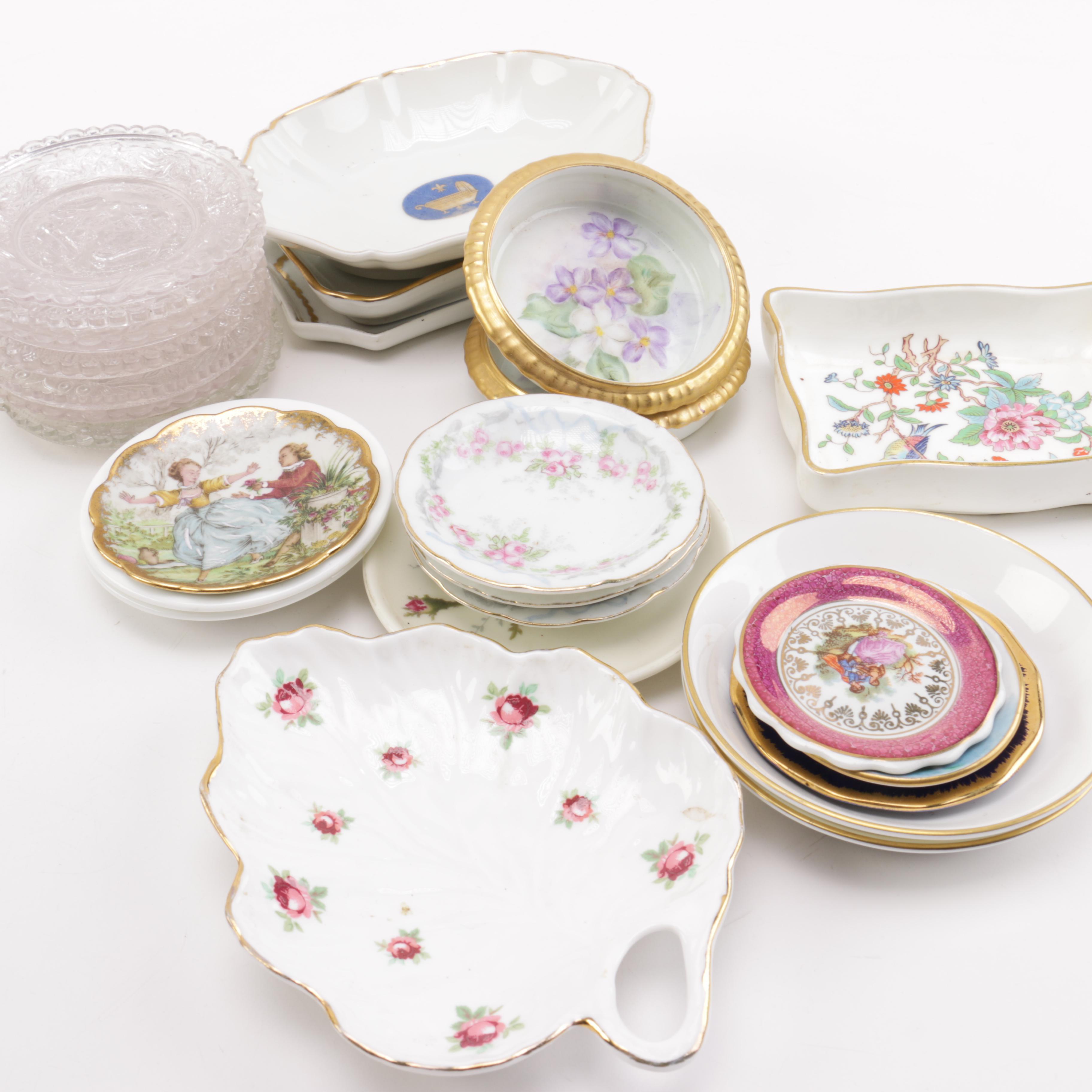 Vintage Porcelain and Glass Tableware Collection