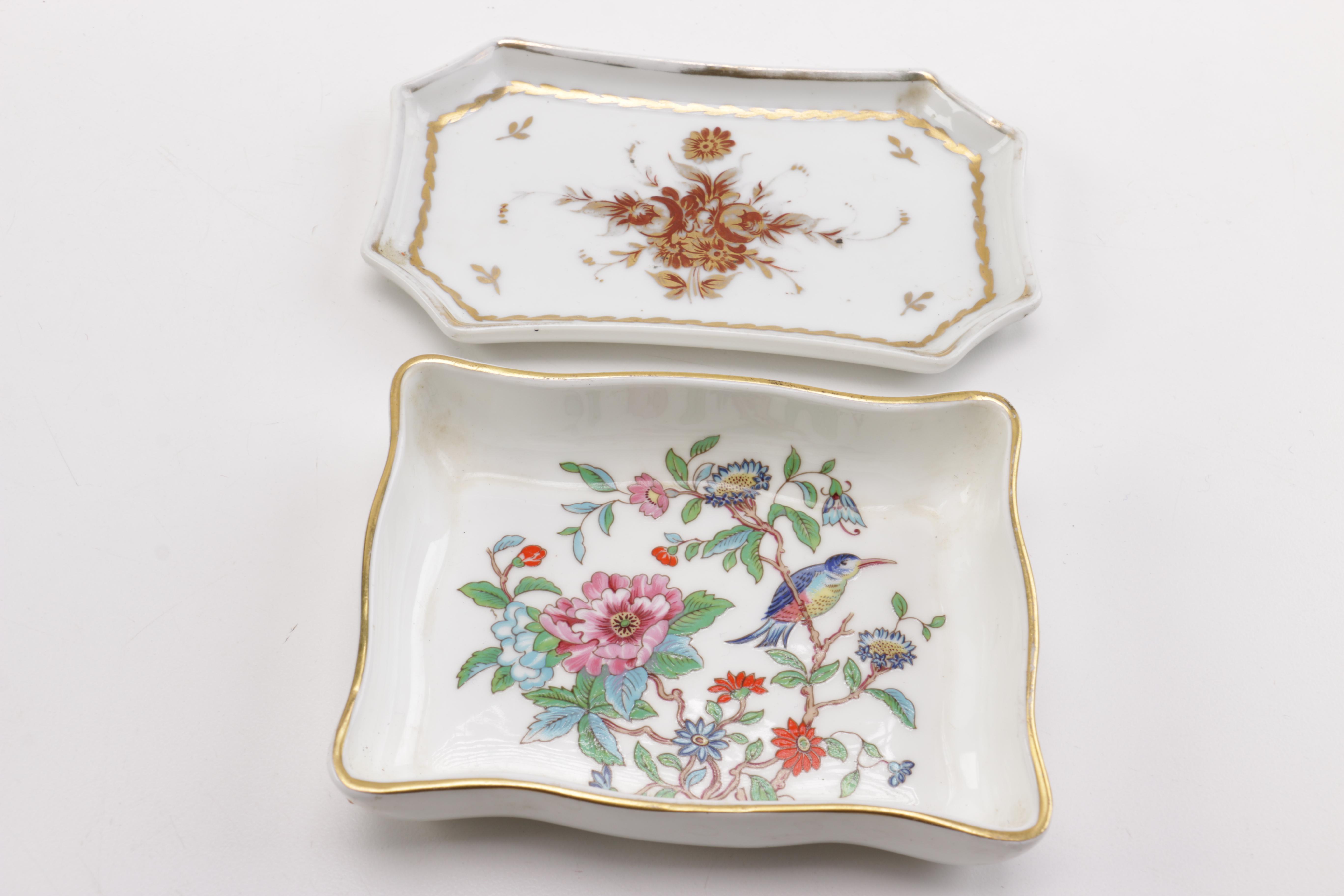 Vintage Porcelain and Glass Tableware Collection