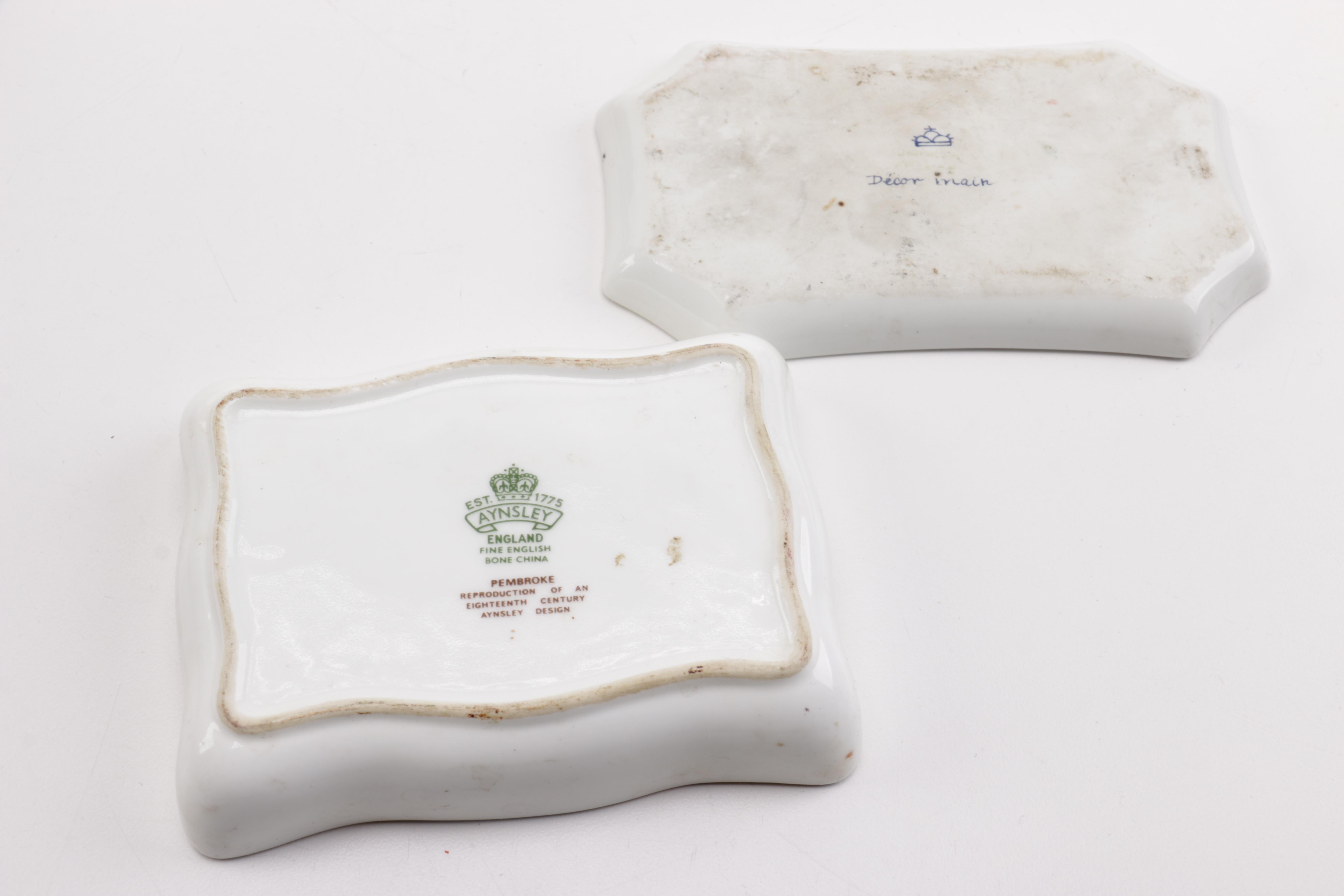 Vintage Porcelain and Glass Tableware Collection