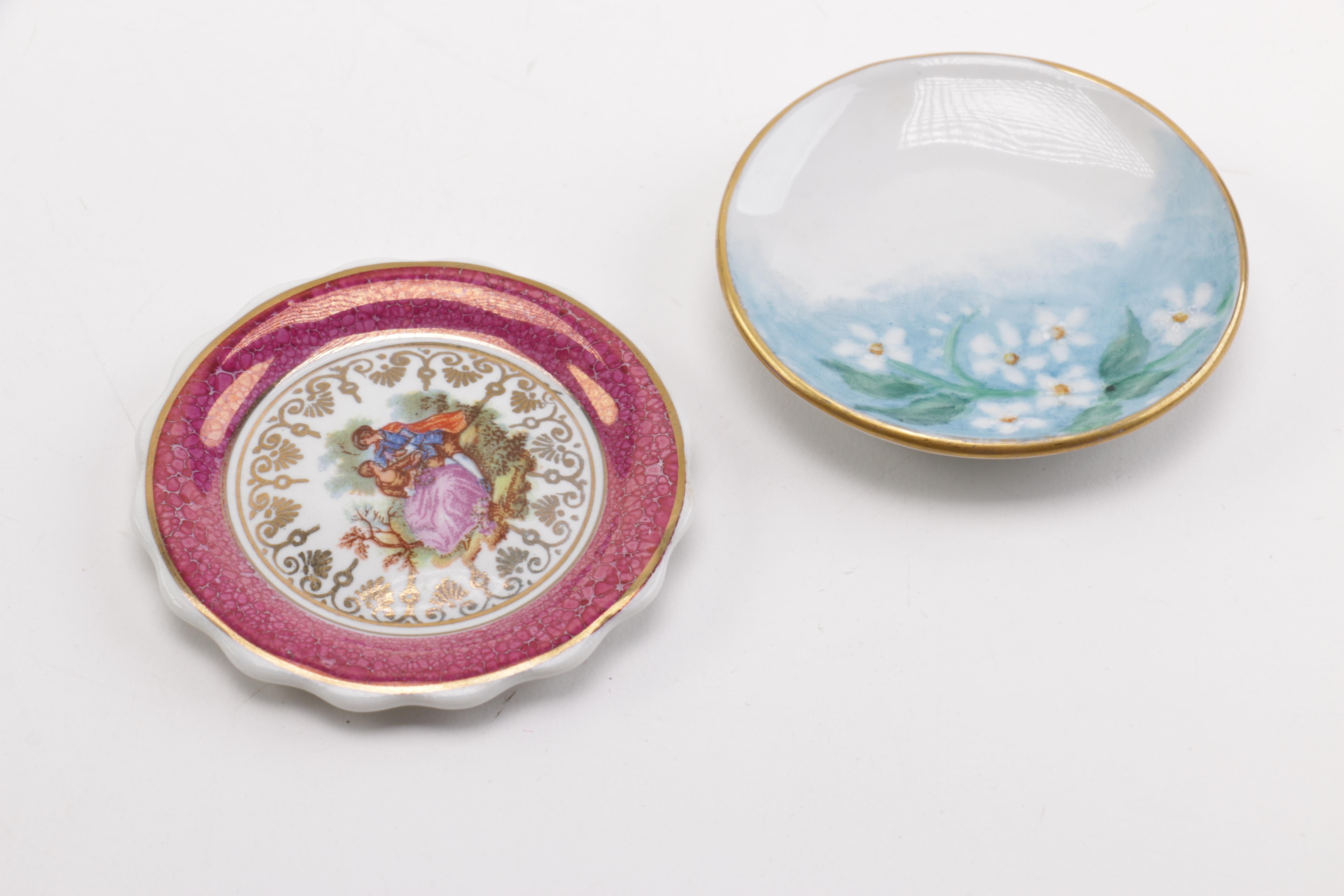 Vintage Porcelain and Glass Tableware Collection