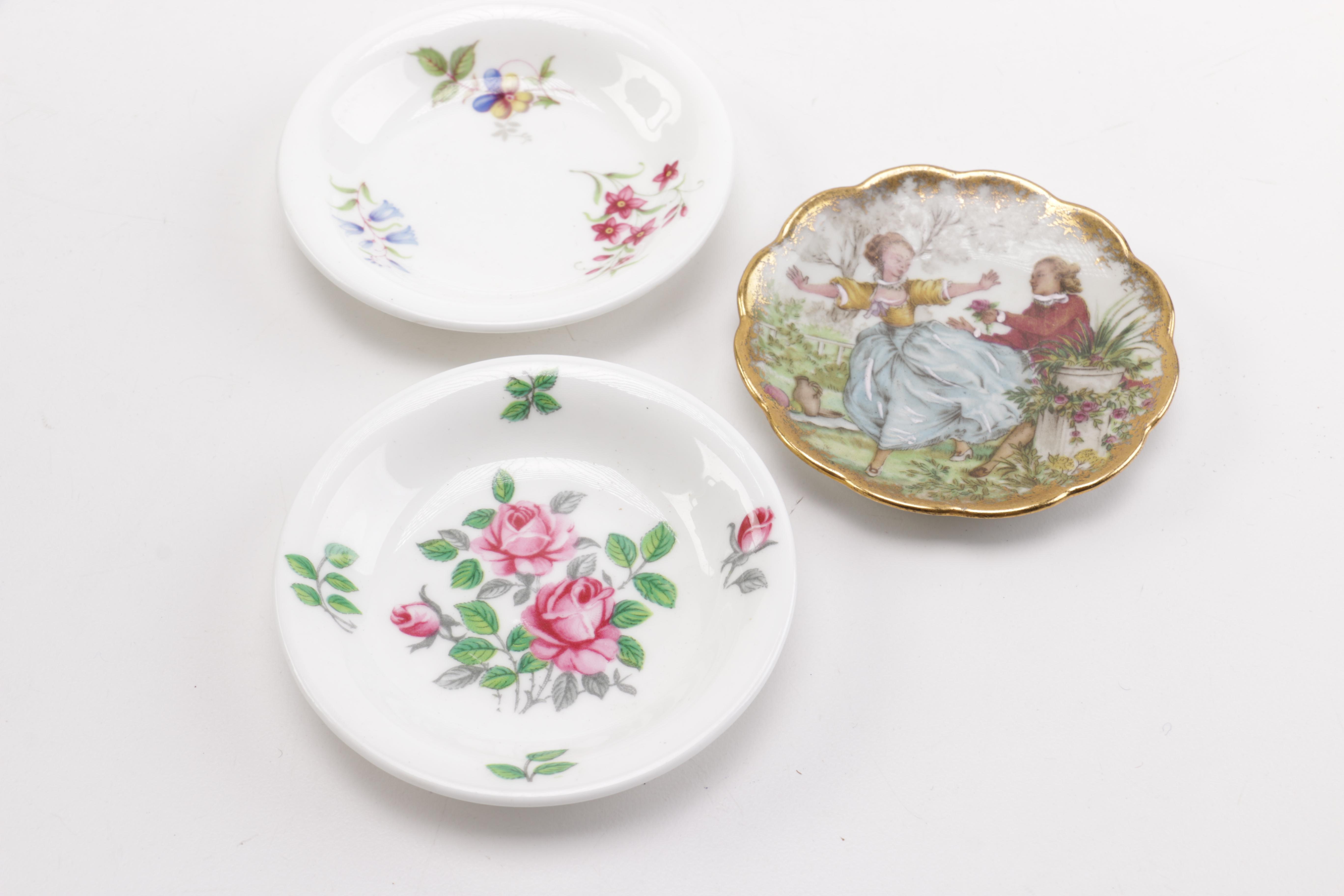 Vintage Porcelain and Glass Tableware Collection
