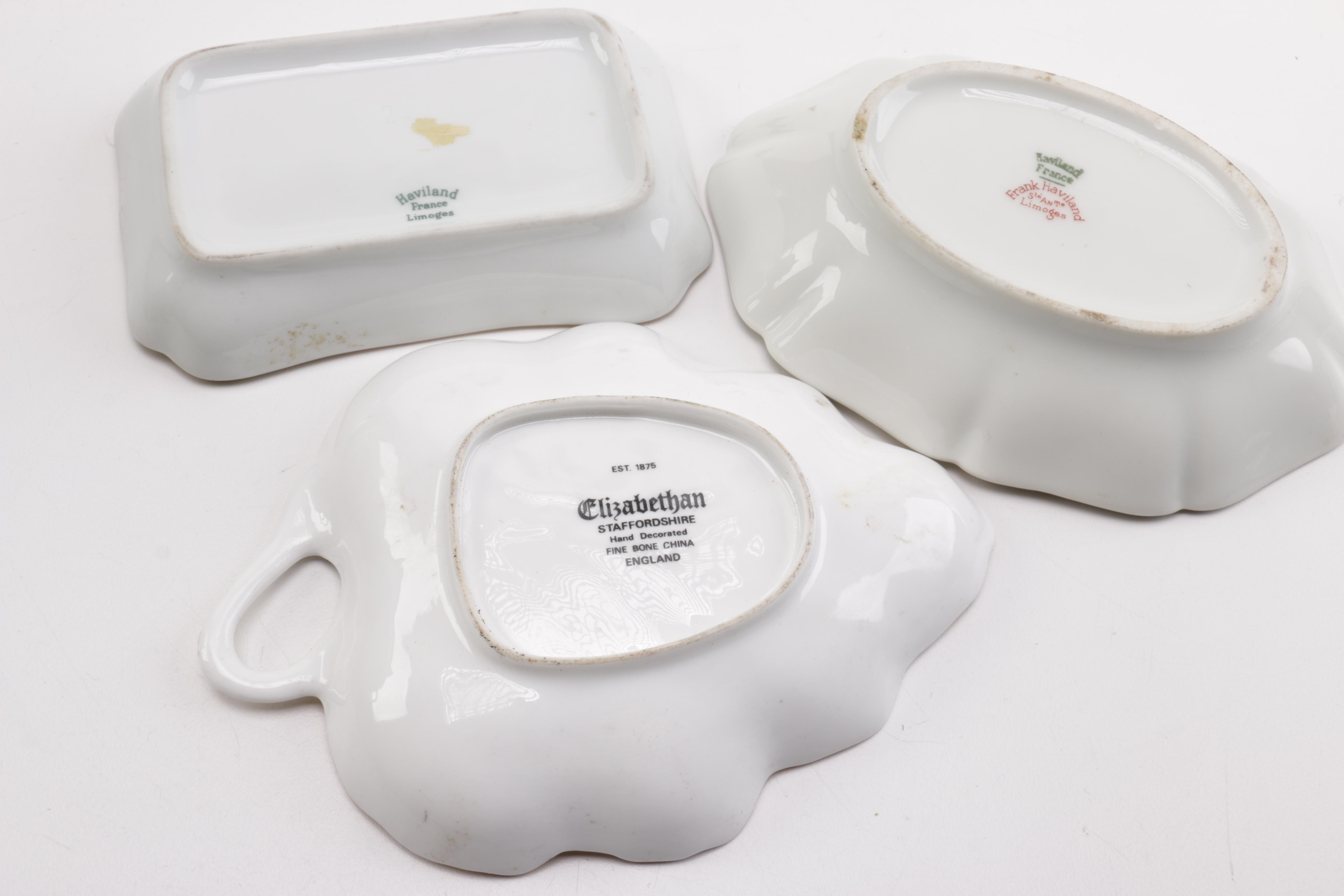 Vintage Porcelain and Glass Tableware Collection