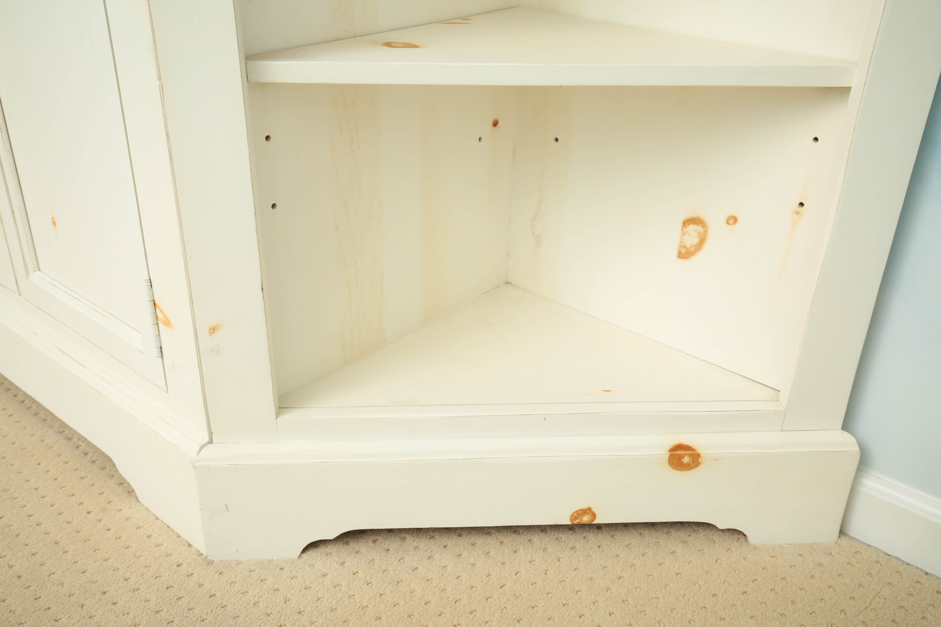 Wexford Three Sided Painted Pine Cabinet