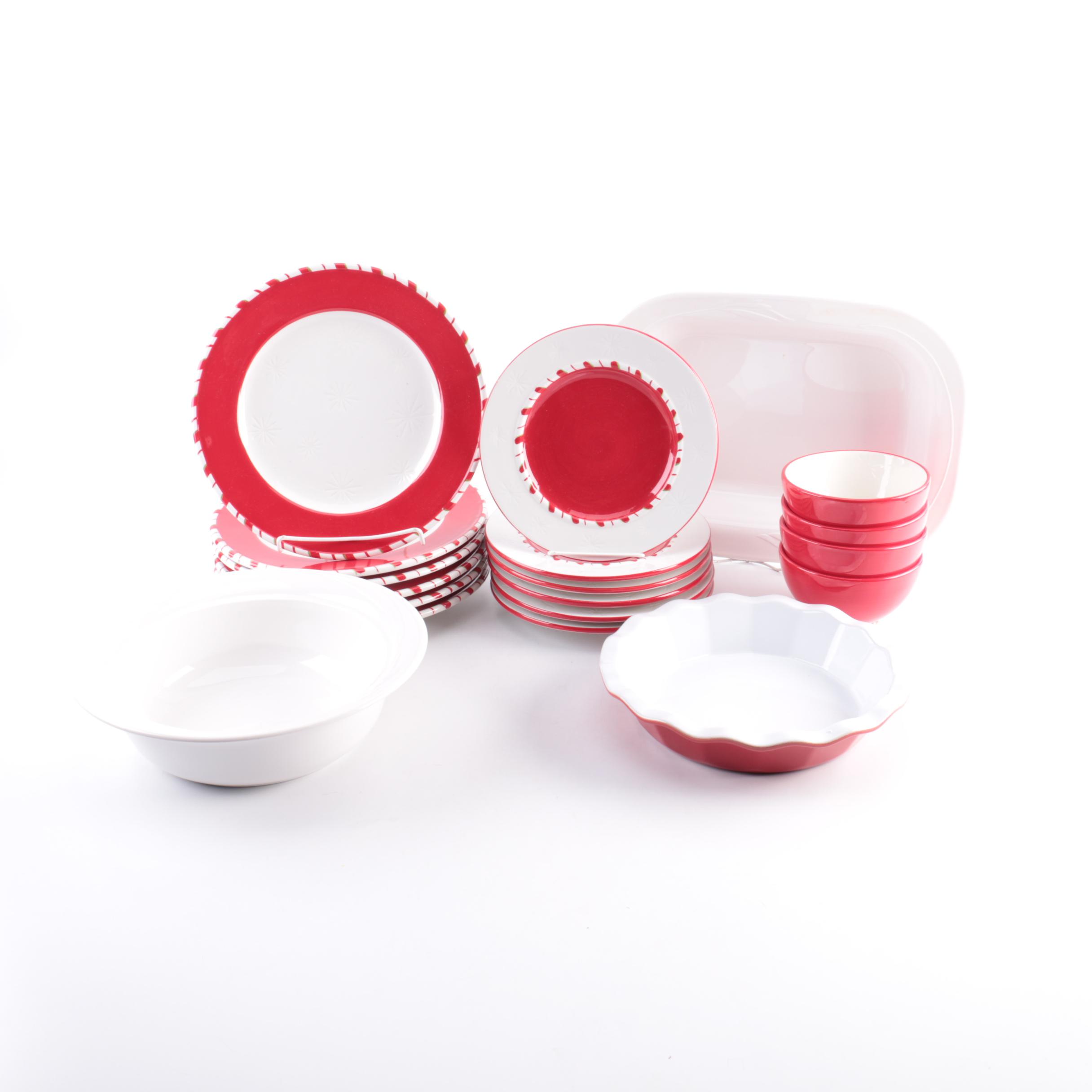 Holiday Themed Ceramic Tableware
