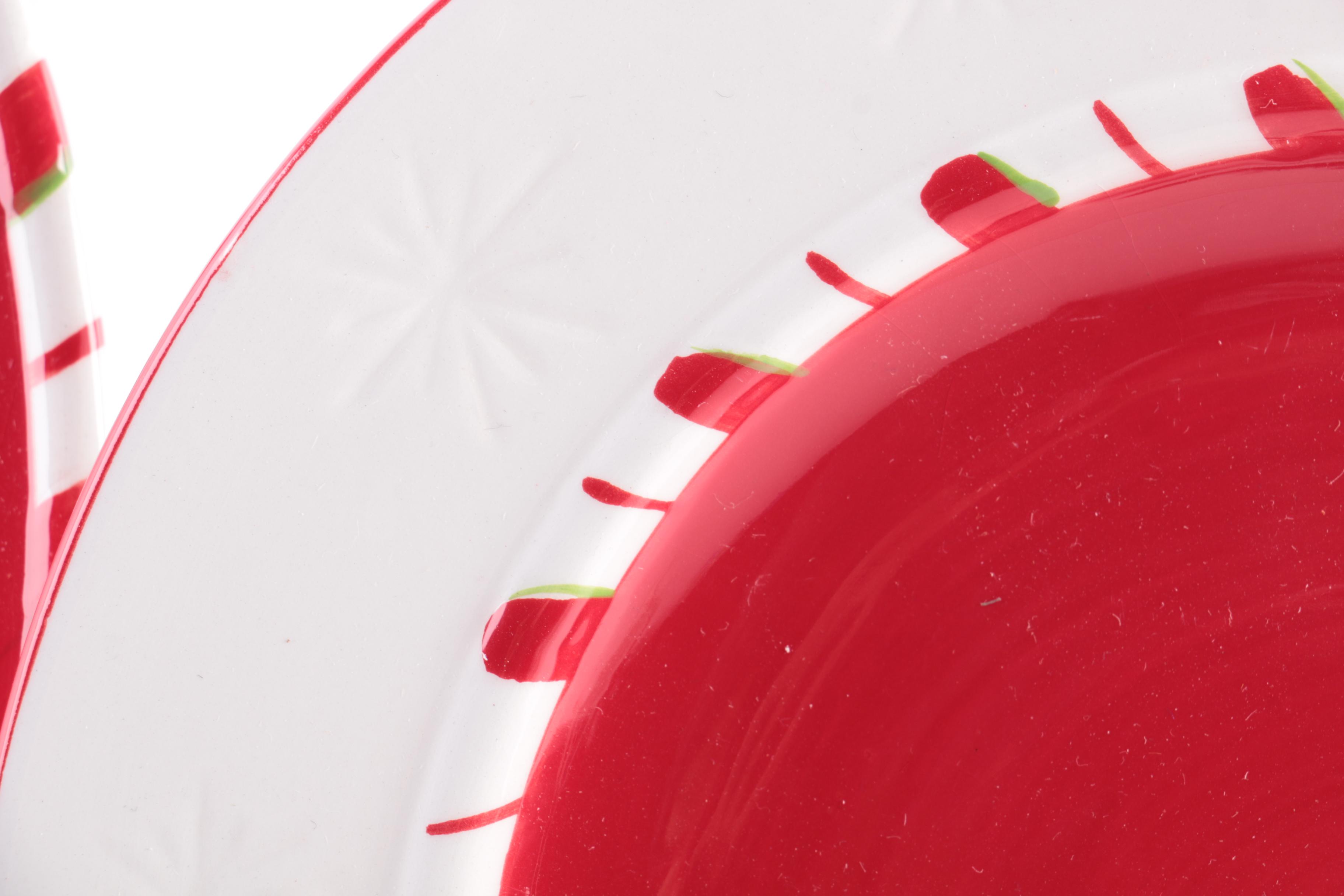 Holiday Themed Ceramic Tableware