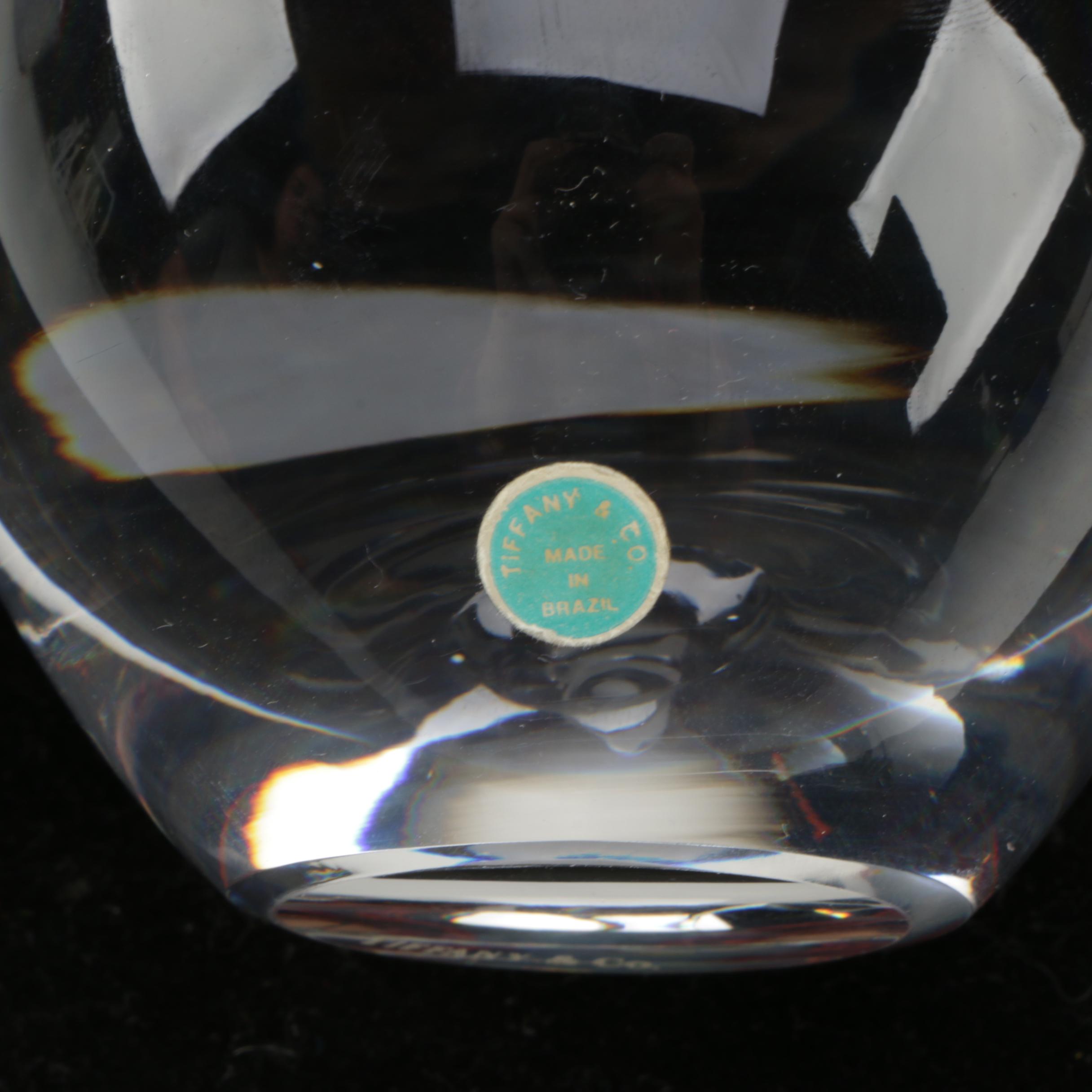 Tiffany & Co. Crystal Apple