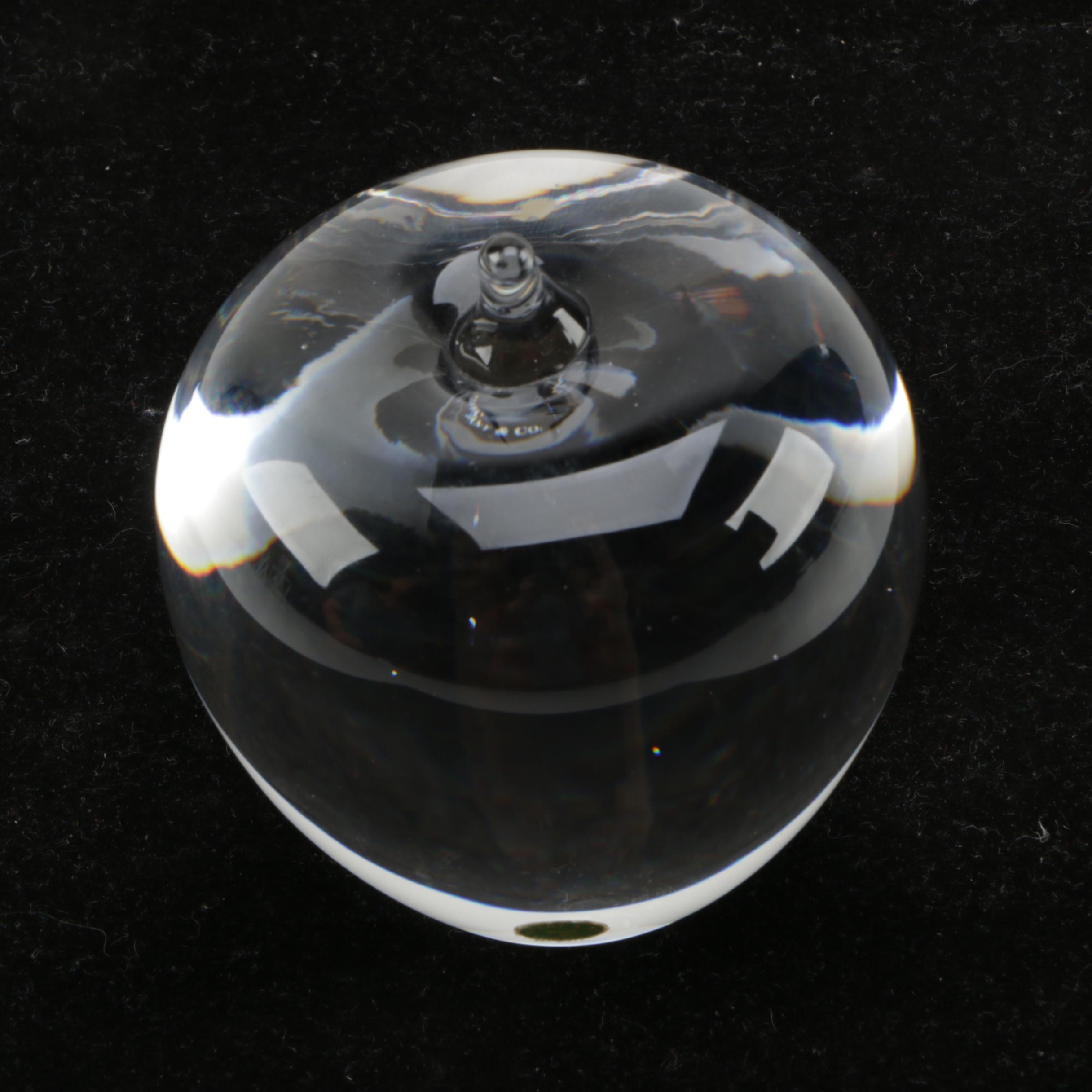 Tiffany & Co. Crystal Apple