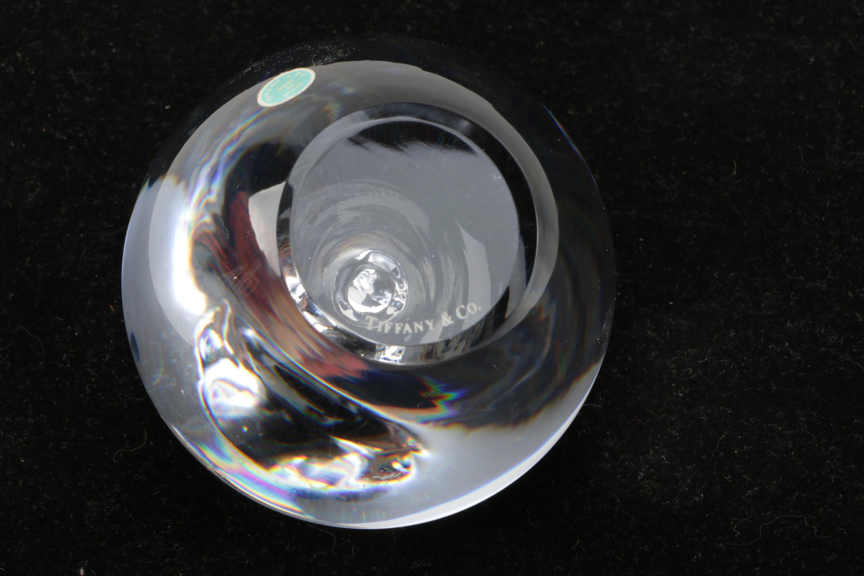 Tiffany & Co. Crystal Apple